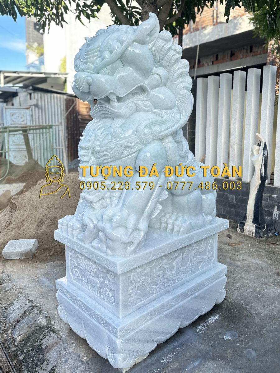 TƯỢNG KỲ LÂN ĐÁ CAO 1,9M VỀ LONG AN KL_21 5 8 (8)