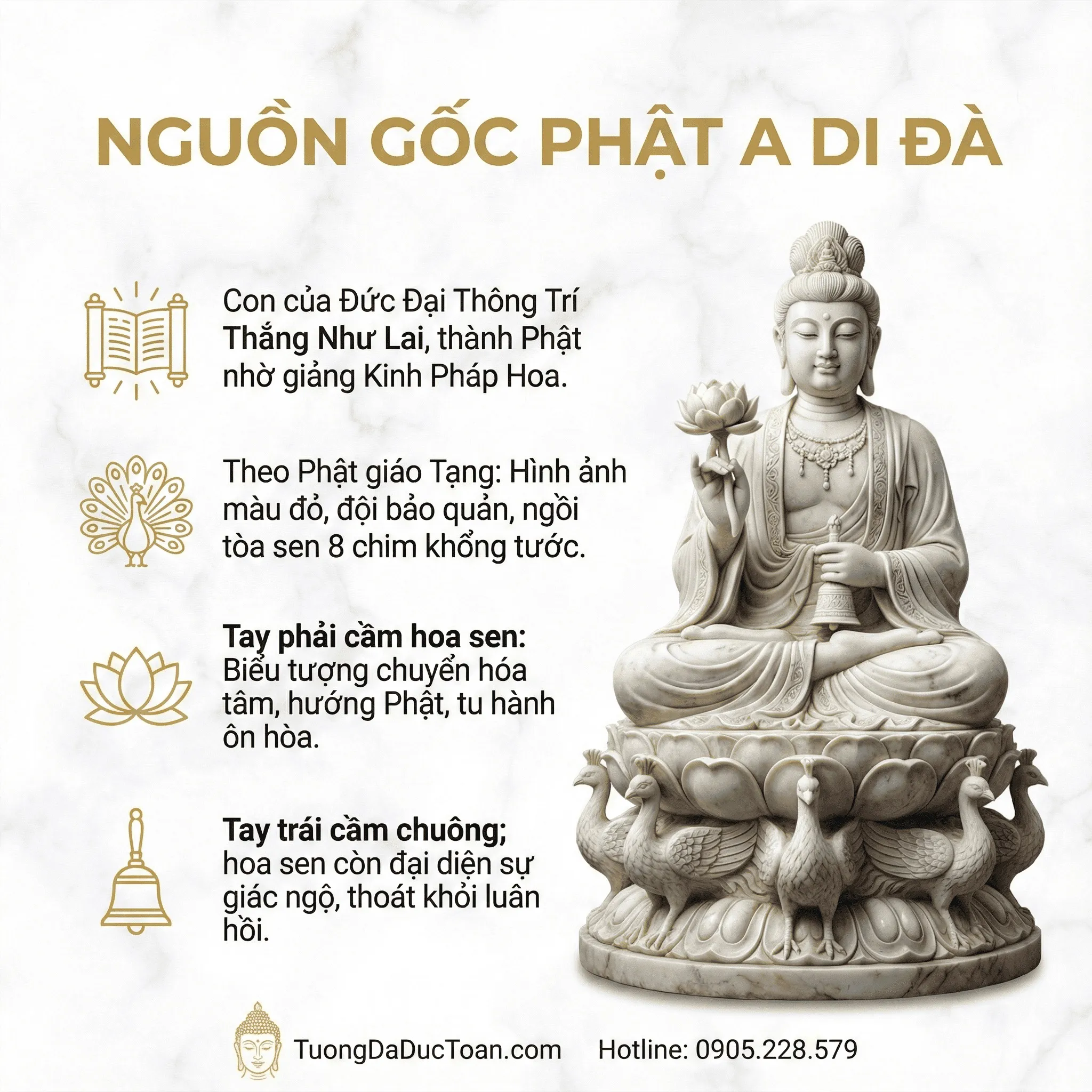 Tượng Phật A Di Đà Bằng Đá Nguon Goc Tuong Phat A Di Da Bang Da