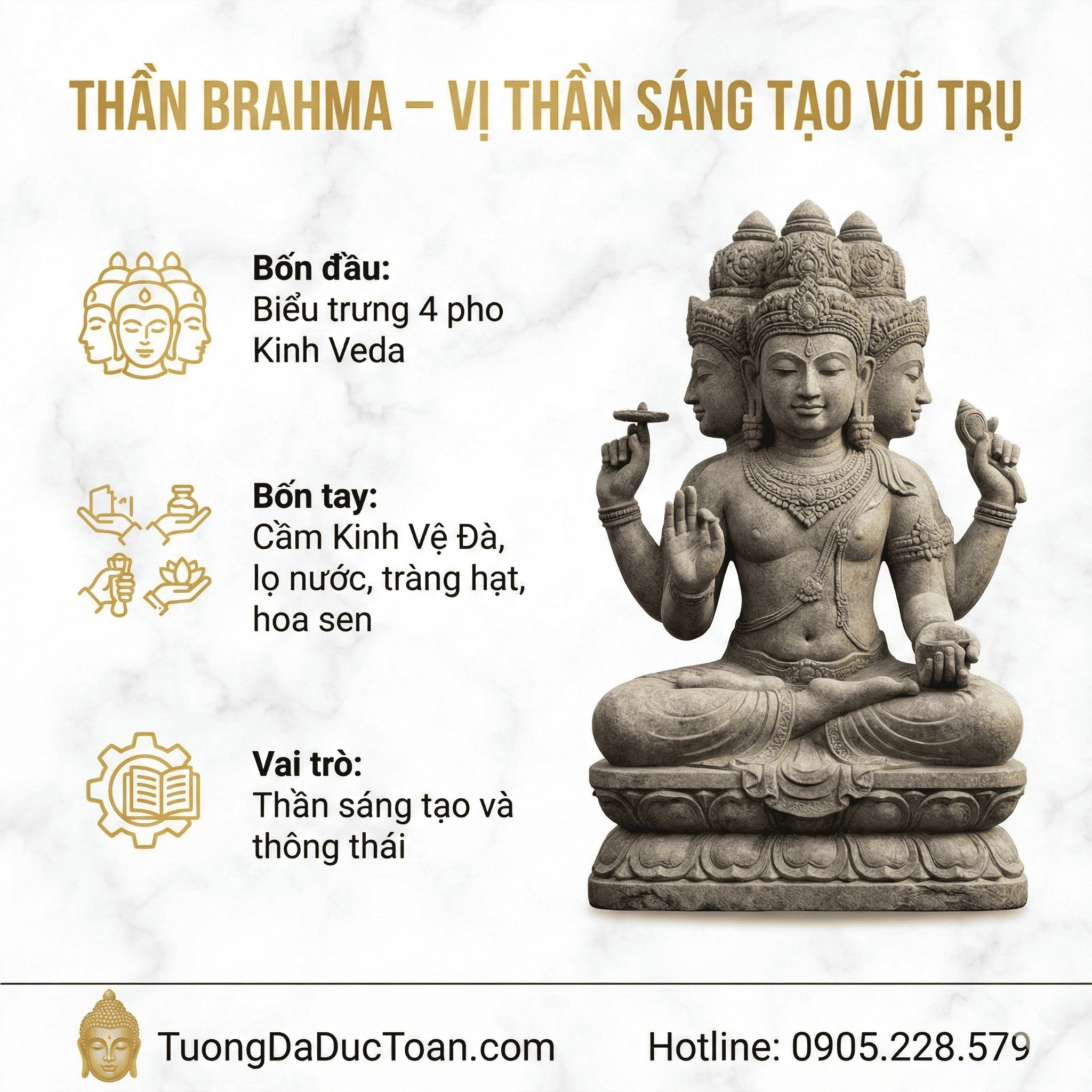 Tượng Thần Brahma