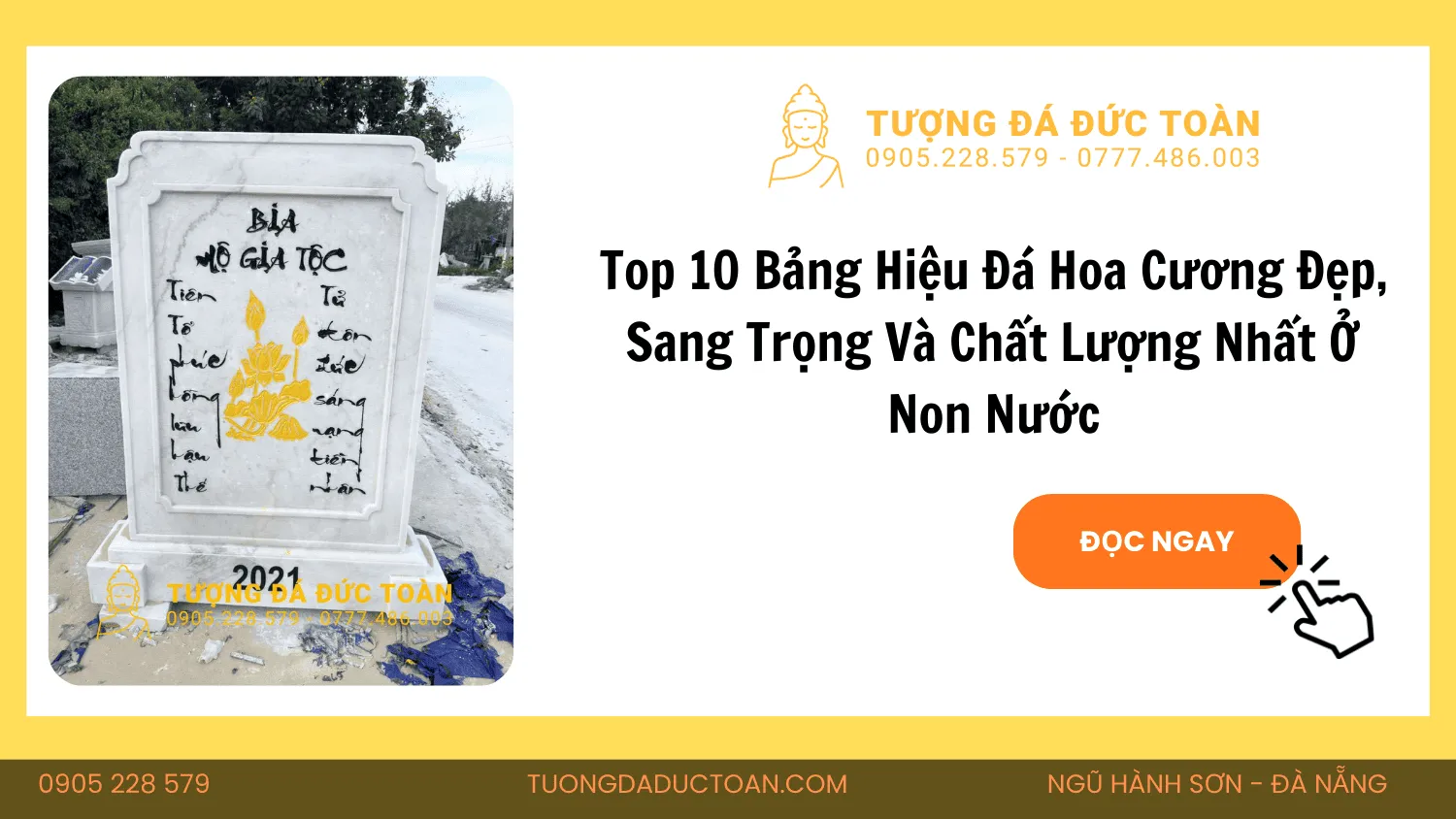 BẢNG HIỆU ĐÁ TỰ NHIÊN GIÁ RẺ_ĐÀ NẴNG 1 Bảng Hiệu Đá Hoa Cương