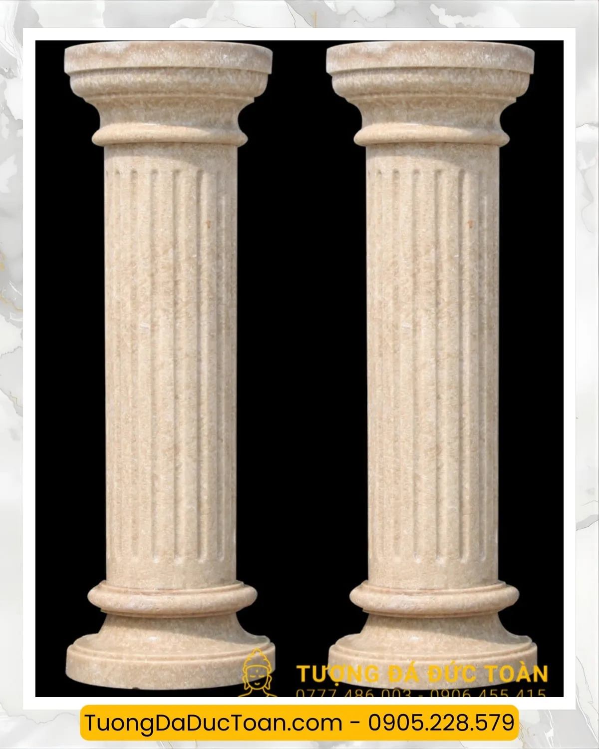 Cột Trụ Đá Tự Nhiên Cho Biệt Thự Đẹp 6 Cột Đá (Trụ Đá) (1)