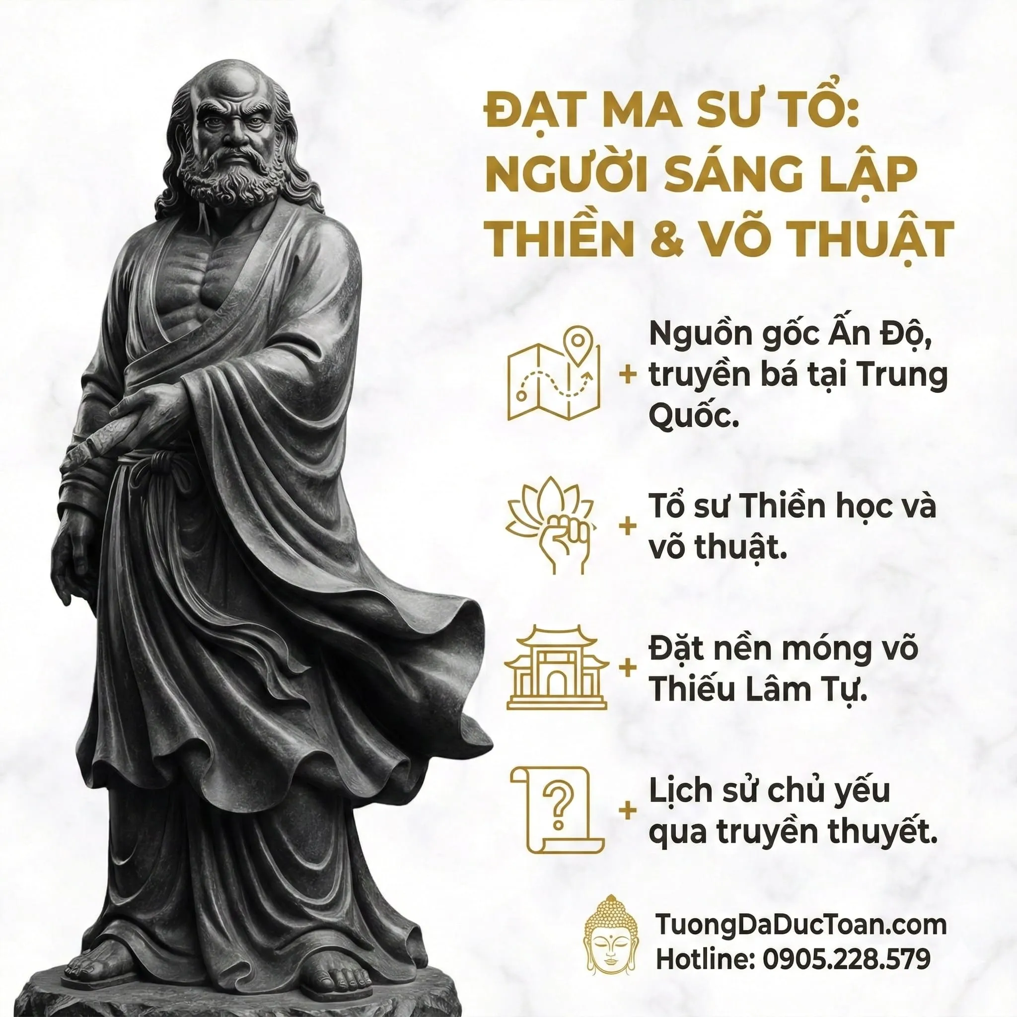 Tượng Đạt Ma Sư Tổ Tượng Đạt Ma Sư Tổ