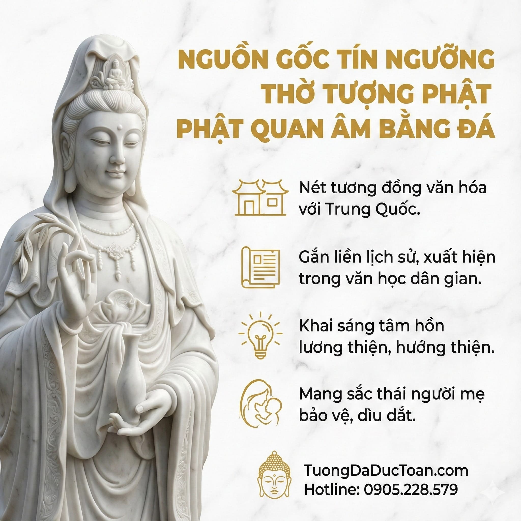 Nguon goc tin nguong tho tương phat quan am bang da