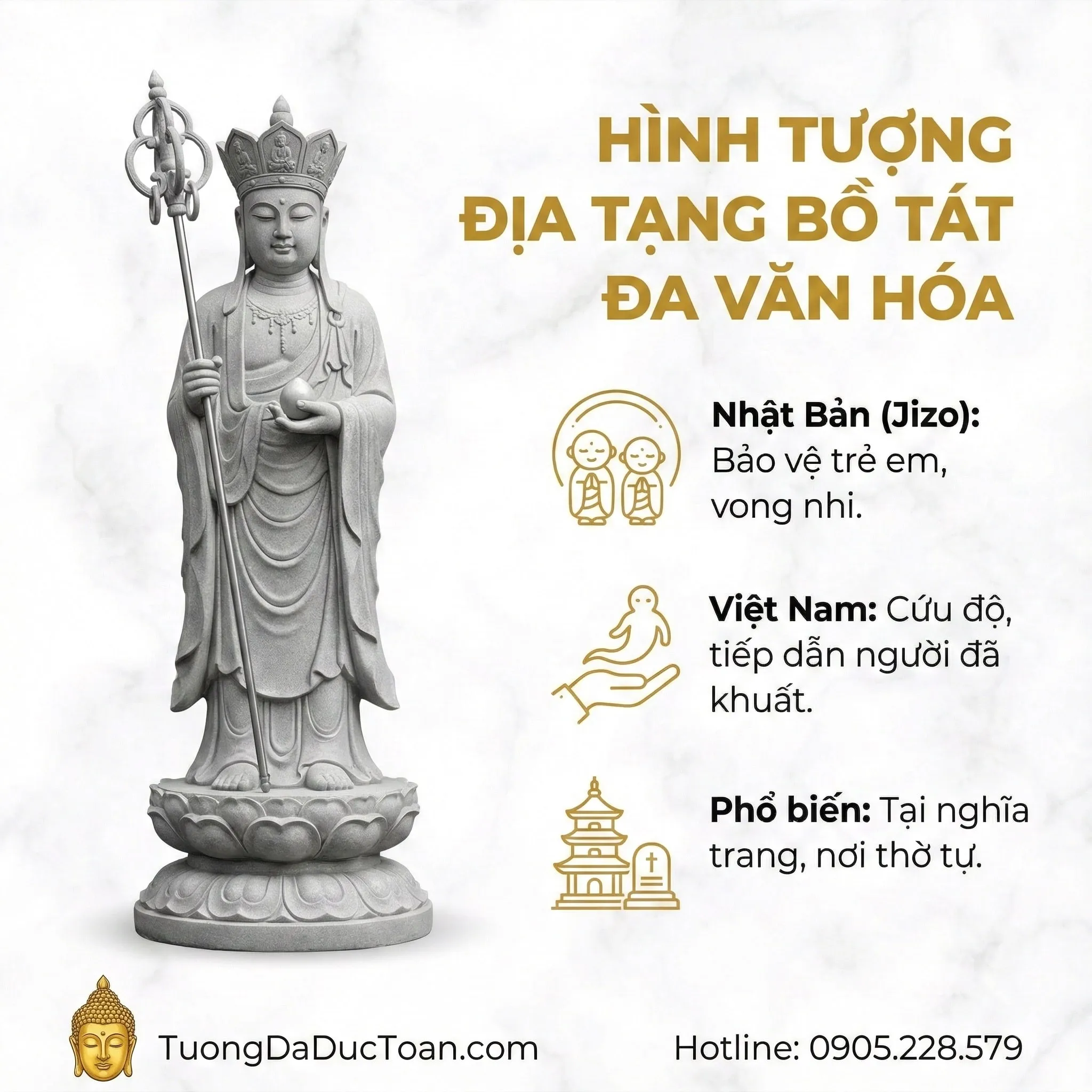 Hình tượng Địa Tạng Bồ Tát