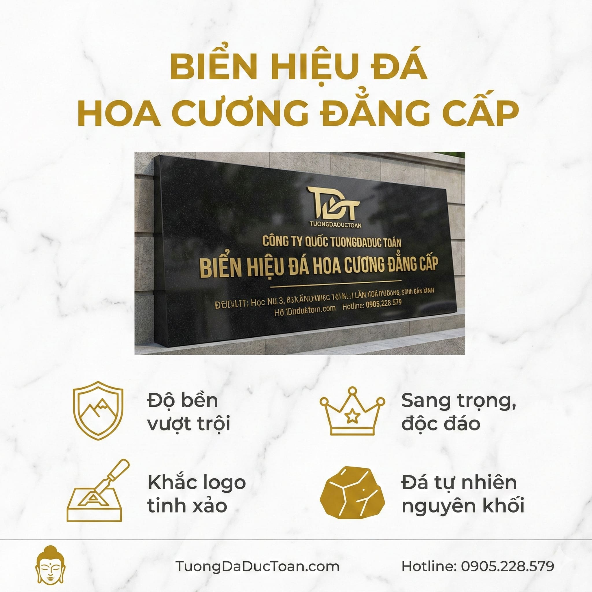 Bảng Hiệu Đá Hoa Cương