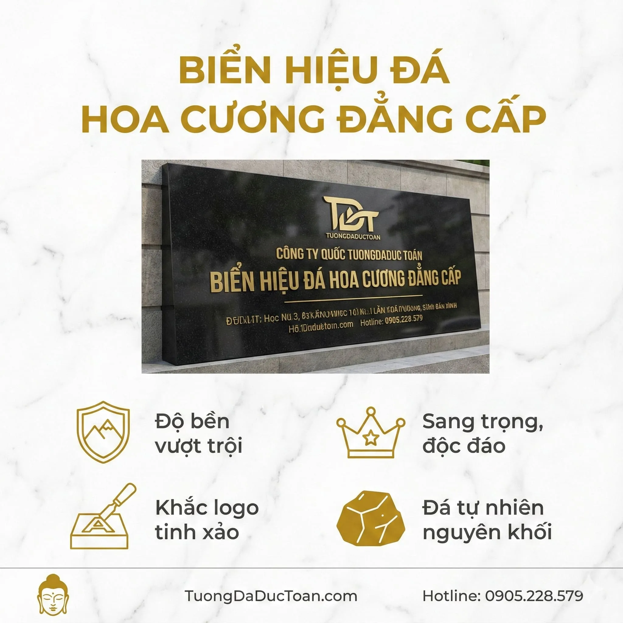 Bảng Hiệu Đá Hoa Cương Bảng Hiệu Đá Hoa Cương