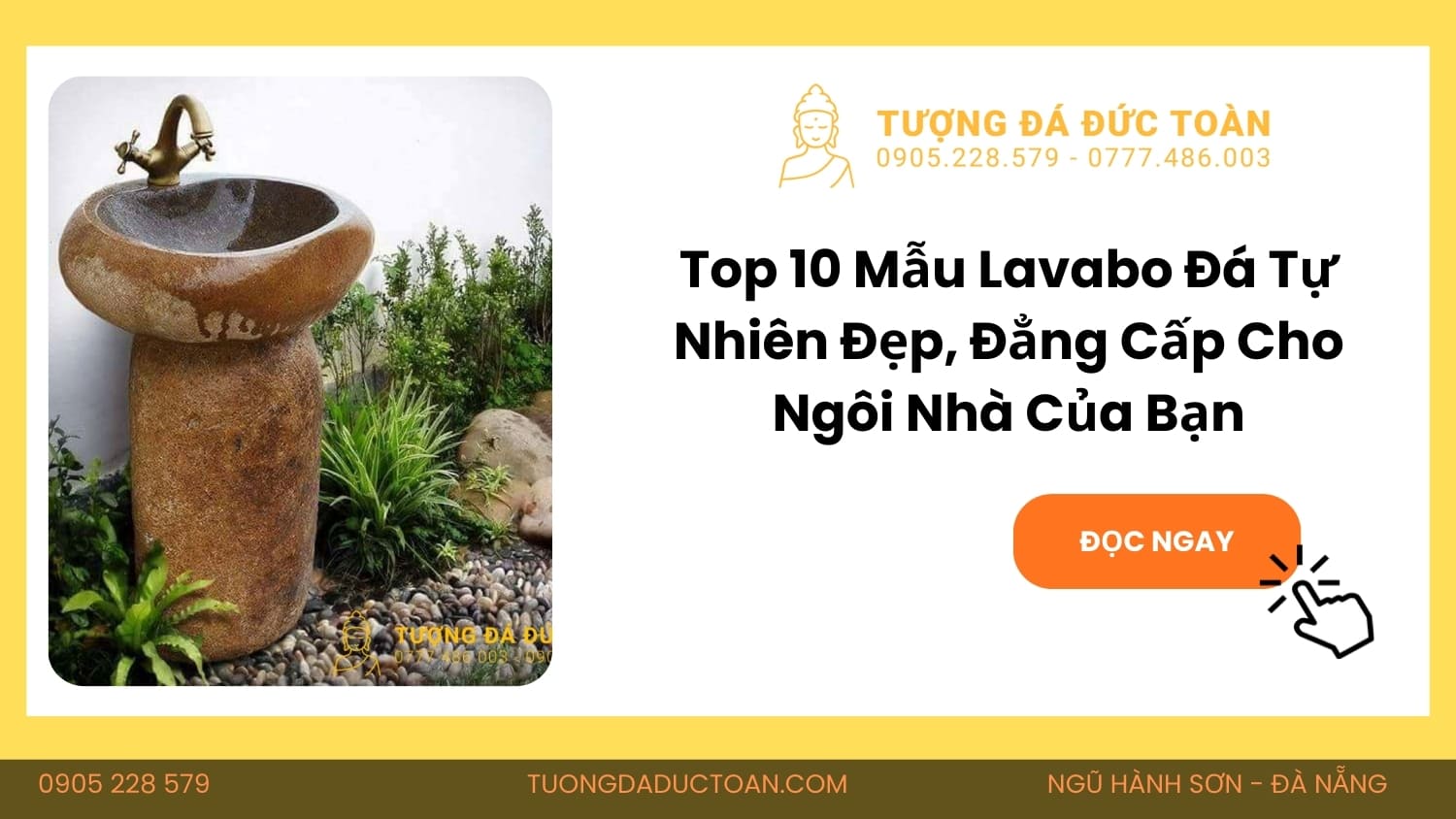 Lavabo Đá Tự Nhiên Đẹp- Nâng Tầm Đẳng Cấp Cho Ngôi Nhà Của Bạn