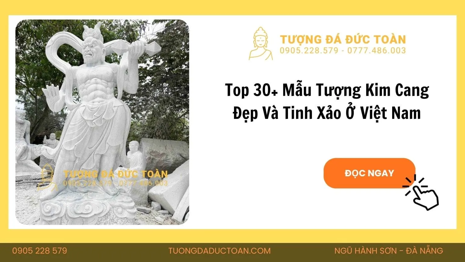Mẫu Tượng Kim Cang Đẹp Và Tinh Xảo Ở Việt Nam
