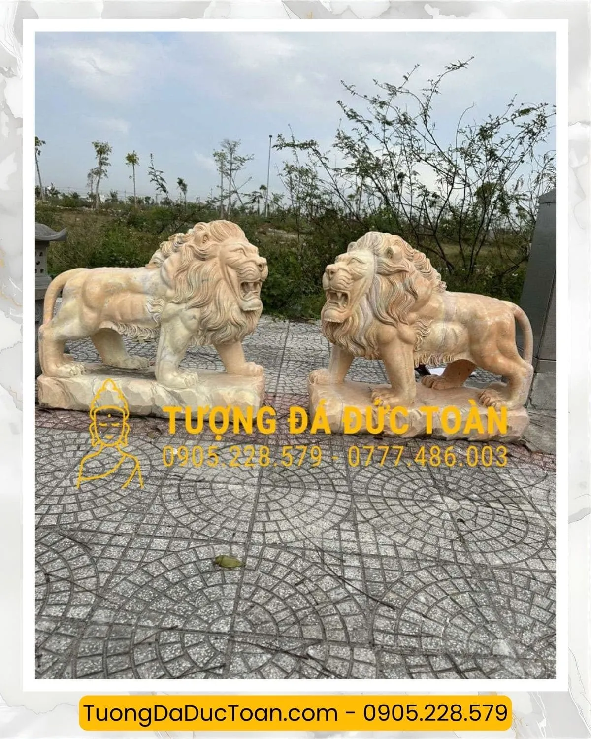 Những điều cần lưu ý, kiêng kị khi bày trí Tượng Sư Tử Bằng Đá (1)