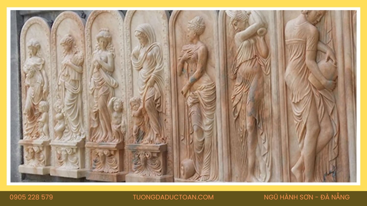 Phù Điêu Đá Chạm Cửu Long Nguyên Khối Đà Nẵng 5 Phù Điêu Đá (1)