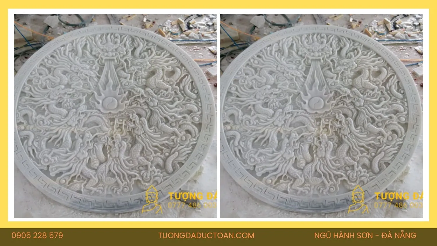 Phù Điêu Đá Chạm Cửu Long Nguyên Khối Đà Nẵng 14 Phù Điêu Đá (13) (1)