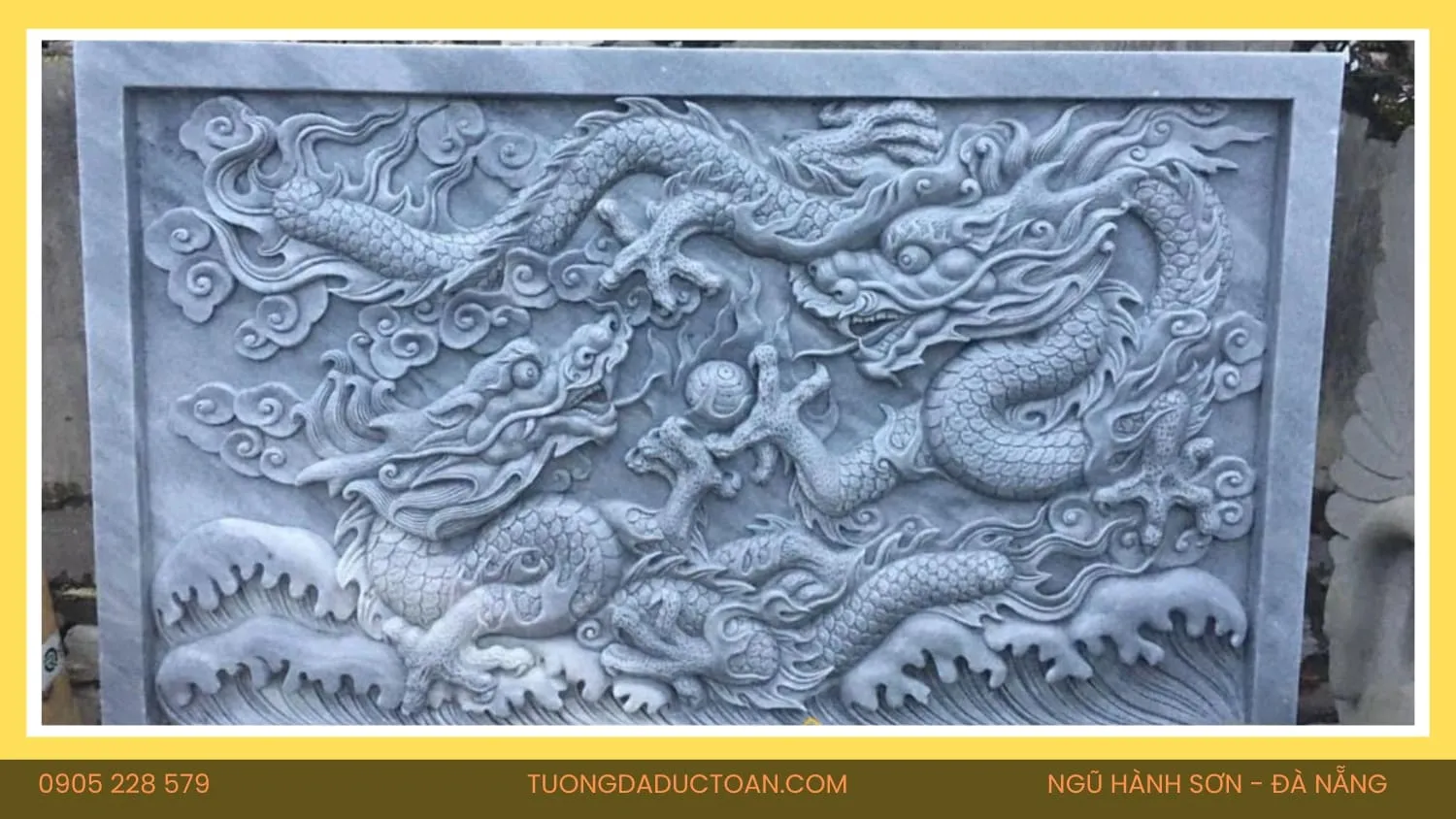 Phù Điêu Đá Chạm Cửu Long Nguyên Khối Đà Nẵng 8 Phù Điêu Đá (4)