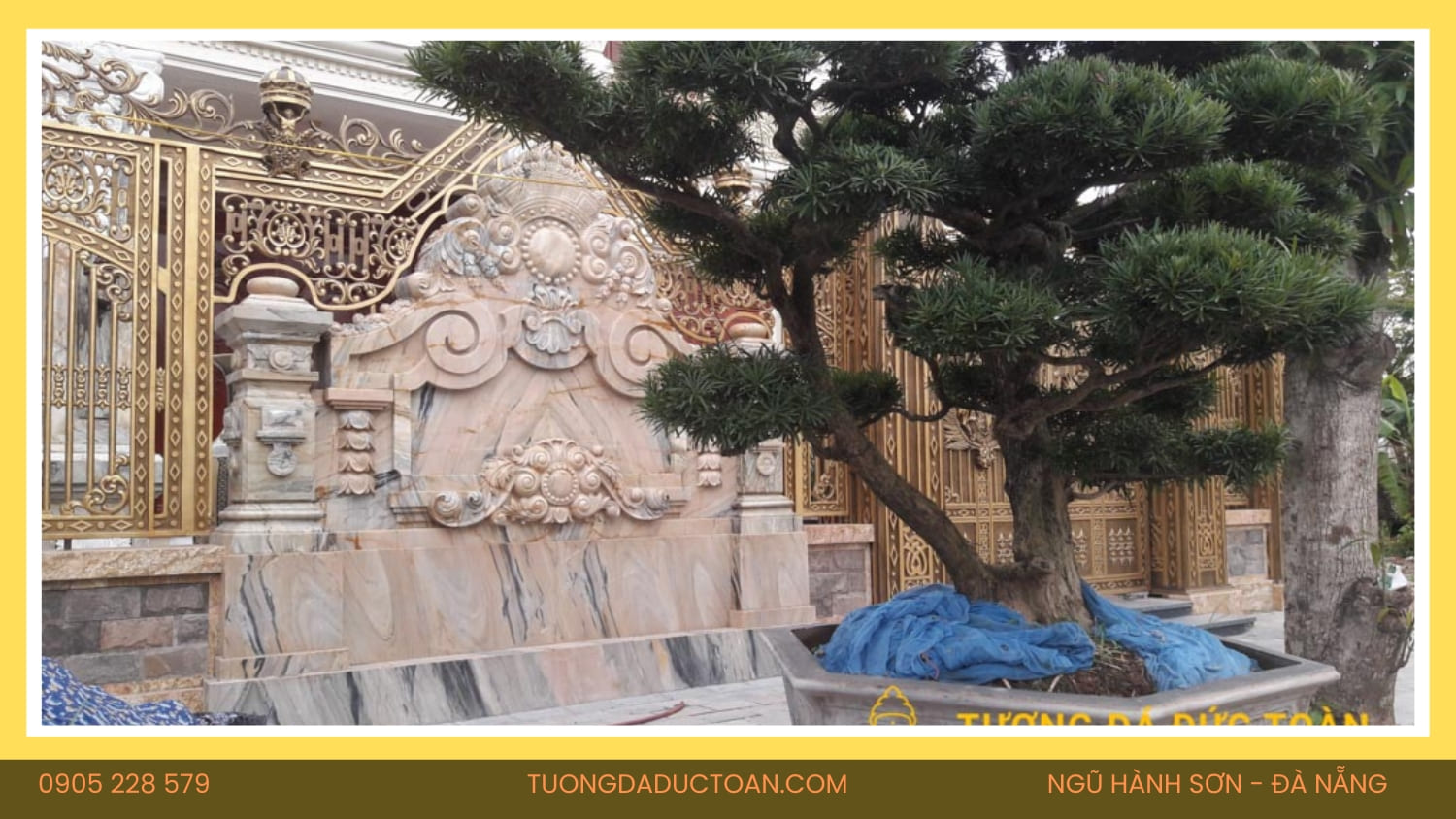 Phù Điêu Đá Chạm Cửu Long Nguyên Khối Đà Nẵng 12 Phù Điêu Đá