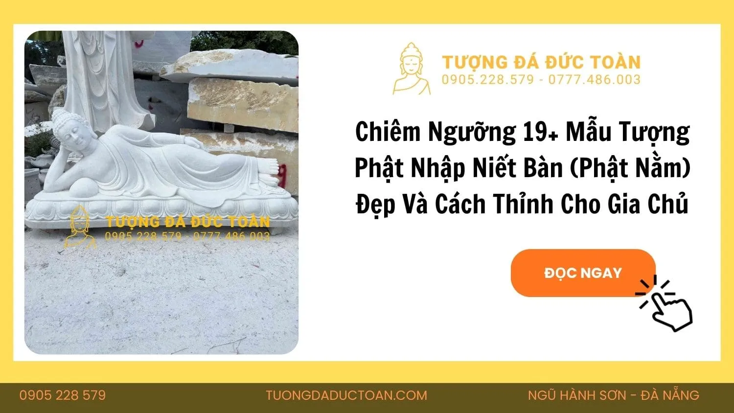 Tượng Phật Nhập Niết Bàn Mẫu Tượng Phật Nhập Niết Bàn (Phật Nằm)