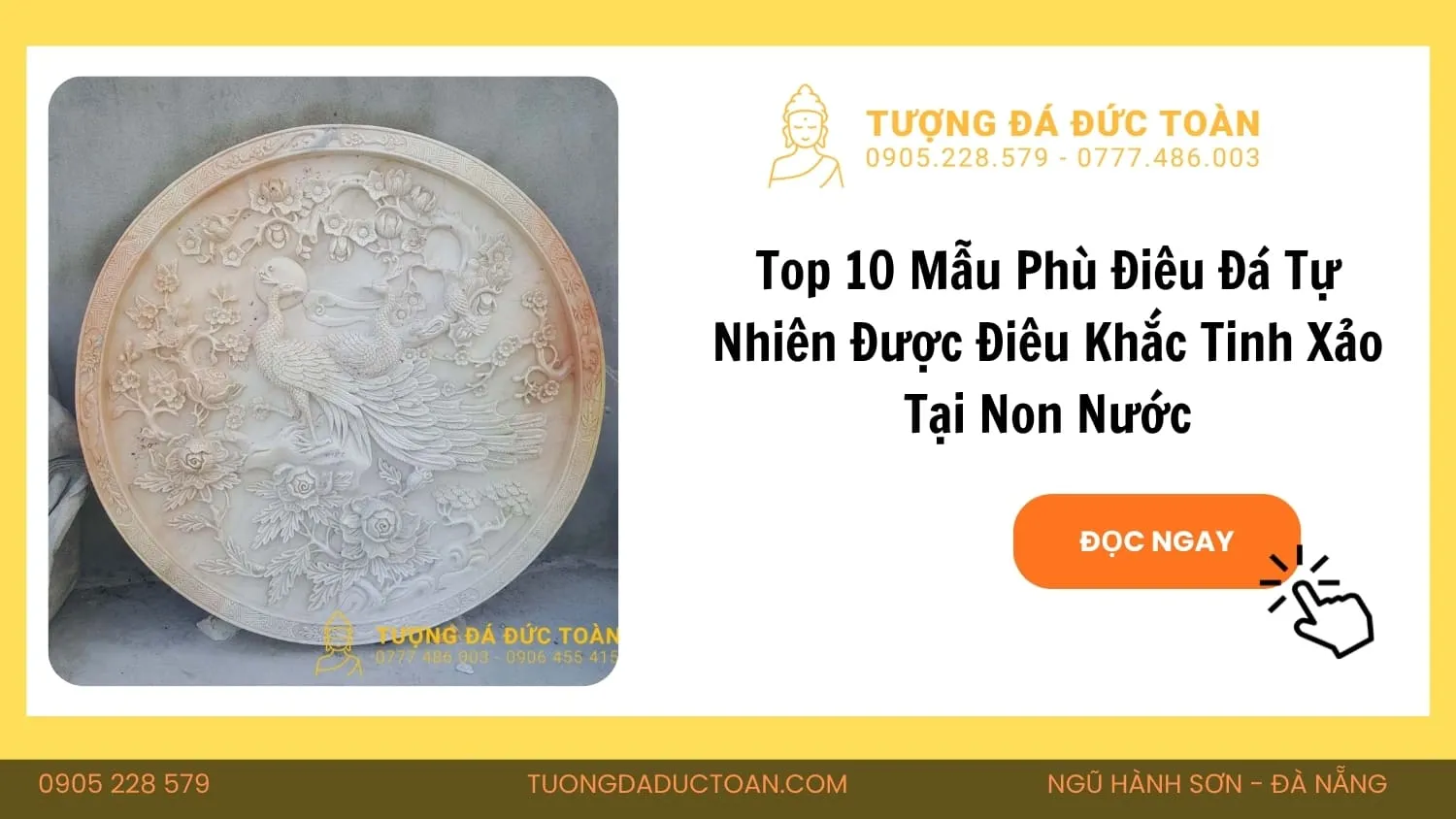 Phù Điêu Đá Chạm Cửu Long Nguyên Khối Đà Nẵng 1 Phù điêu đá