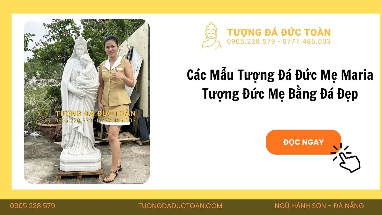 Tượng Đức Mẹ Bằng Đá Tượng Đức Mẹ Bằng Đá
