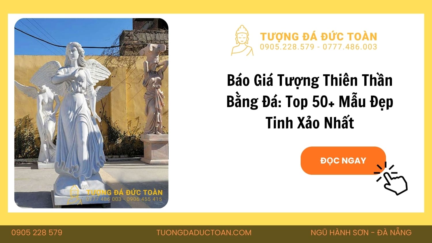 Tượng Thiên Thần bằng đá