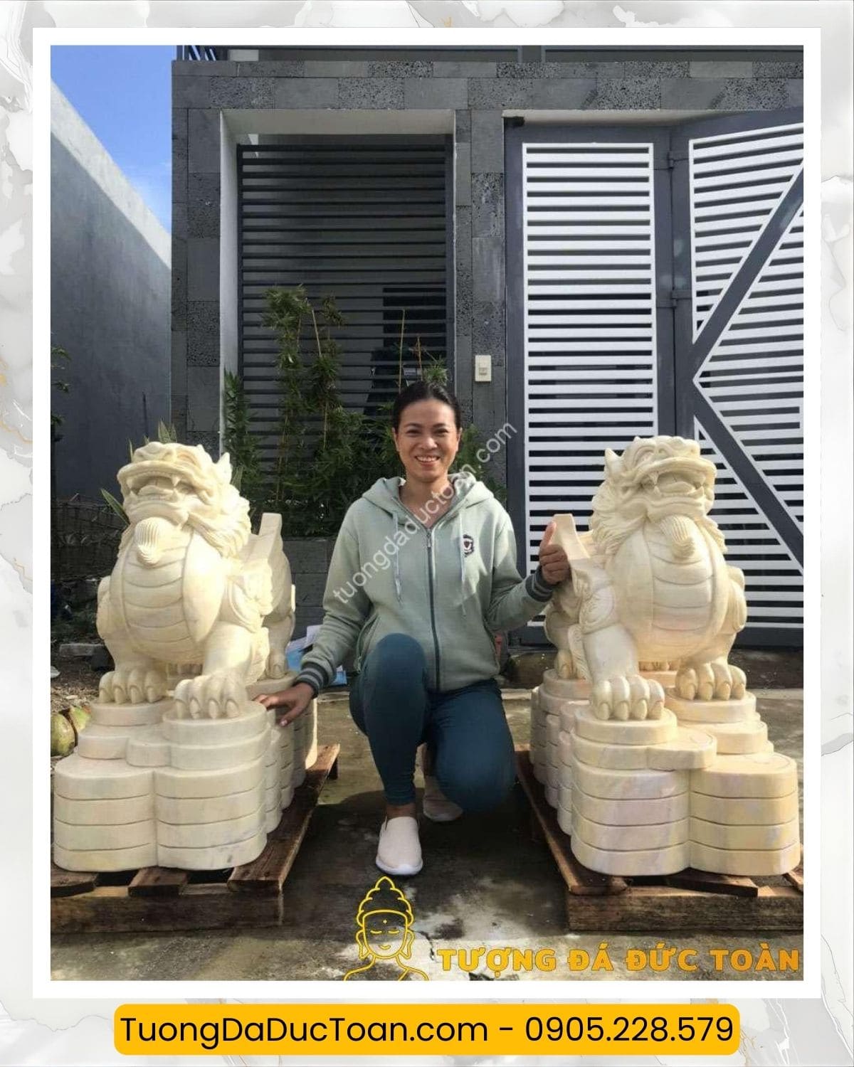 Phân biệt Tượng Tỳ Hưu Đá là con đực hay con cái