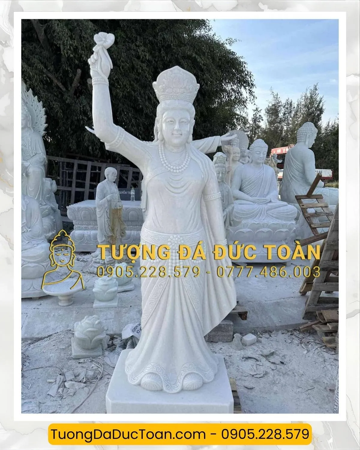 Tượng Đá Mỹ Nghệ Khác TƯỢNG VƯỜN LÂM TỲ NY BẰNG ĐÁ CAO 1,6M