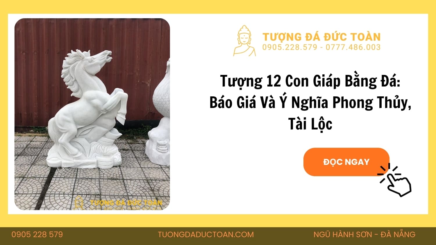 Tượng 12 Con Giáp Bằng Đá