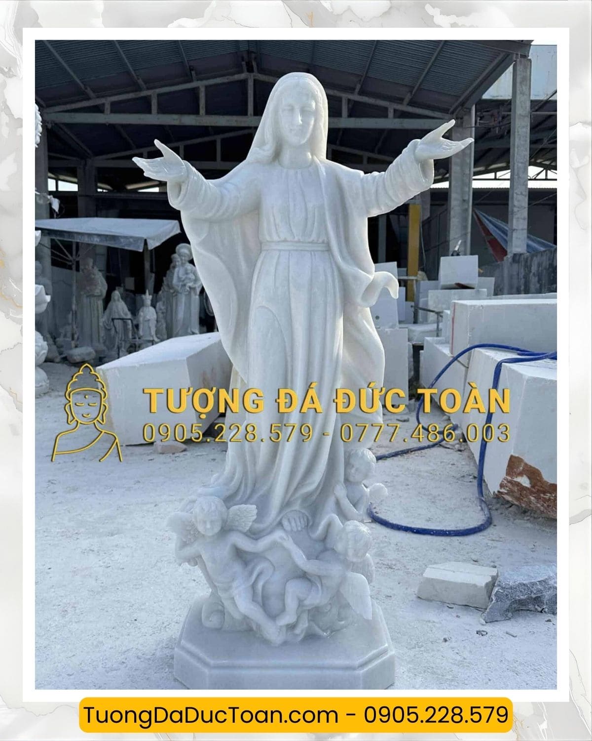 Tượng Đức Mẹ Bằng Đá