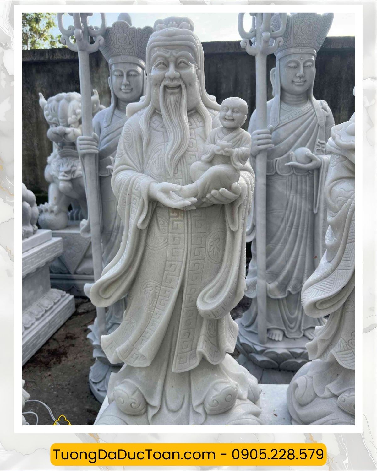Truyền Thuyết Về Mẫu Tượng Tam Đa Phúc Lộc Thọ