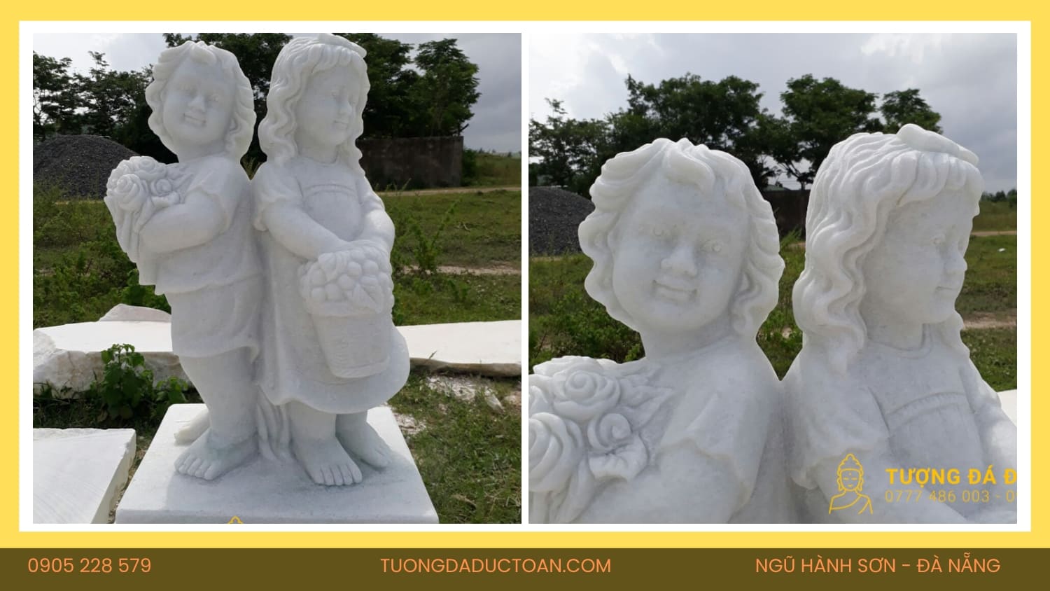 Tượng Thiên Thần Bằng Đá (2)