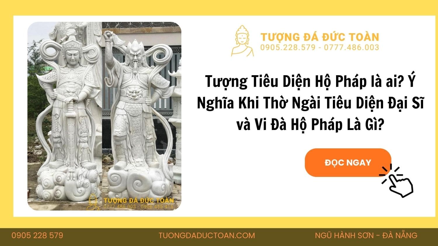 Tượng Tiêu Diện Hộ Pháp là ai Ý Nghĩa Khi Thờ Ngài Tiêu Diện Đại Sĩ và Vi Đà Hộ Pháp Là Gì