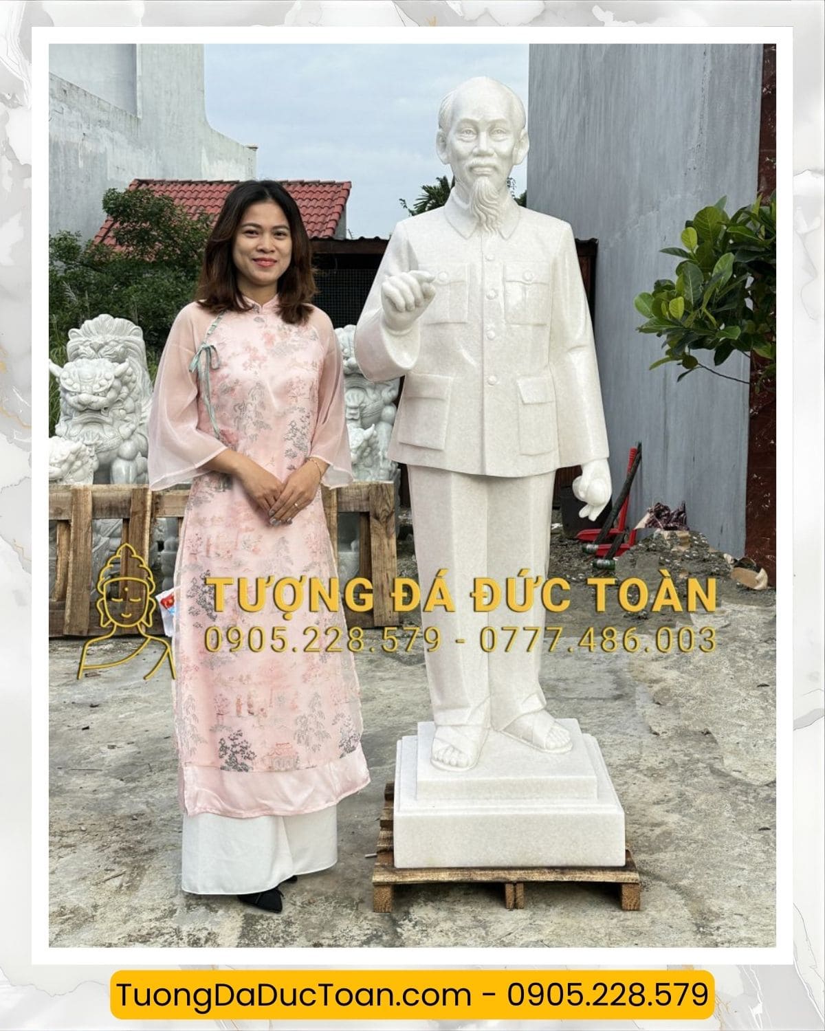 Tượng Bác Hồ Bằng Đá