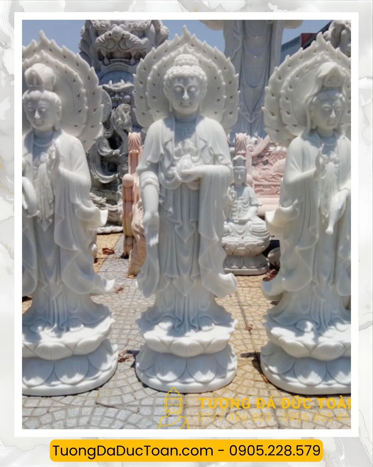 Tượng Tam Thế Phật Tượng Tam Thế Phật