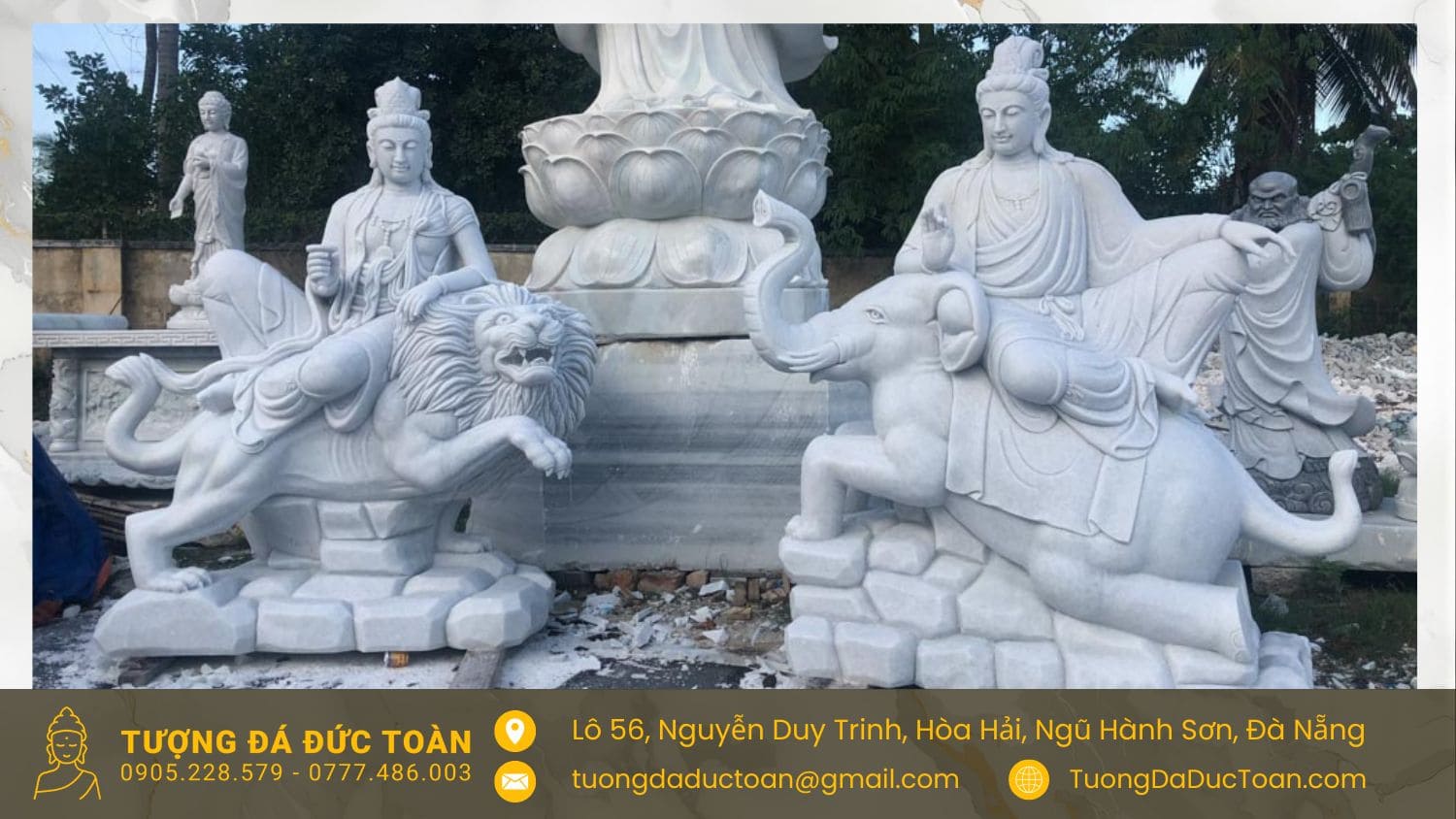 Văn Thù Bồ Tát và Phổ Hiền Bồ Tát