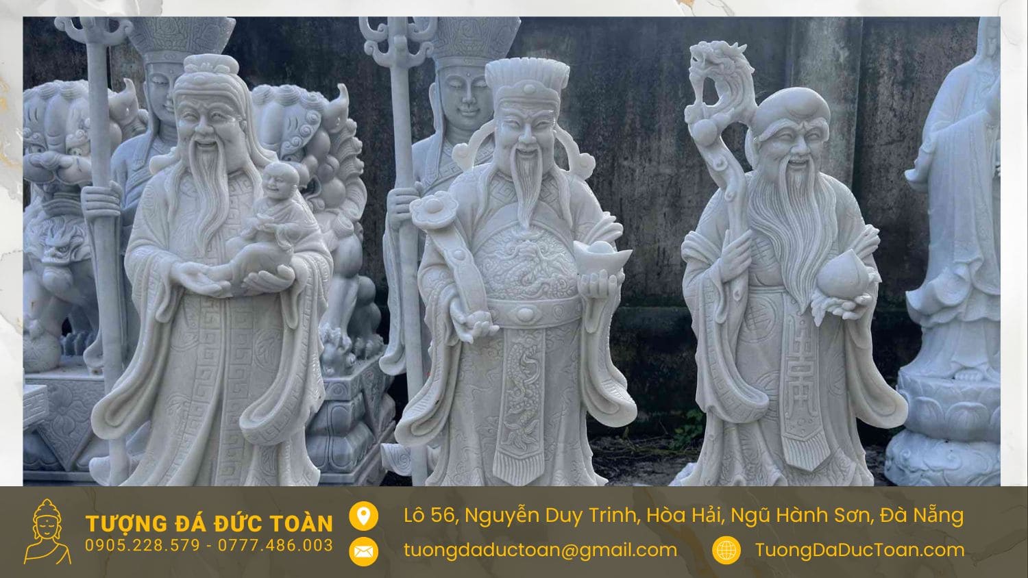 Tại Sao Nên Đặt Tượng Phúc Lộc Thọ Bằng Đá Mỹ Nghệ Trong Nhà?