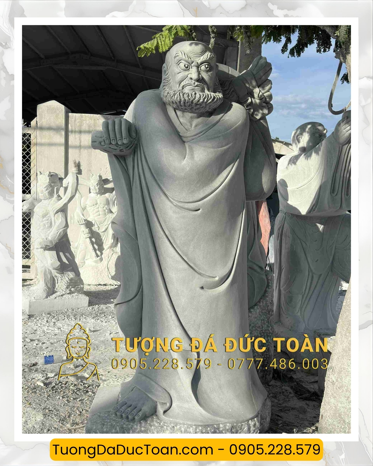 Tượng Đạt Am Sư Tổ 1