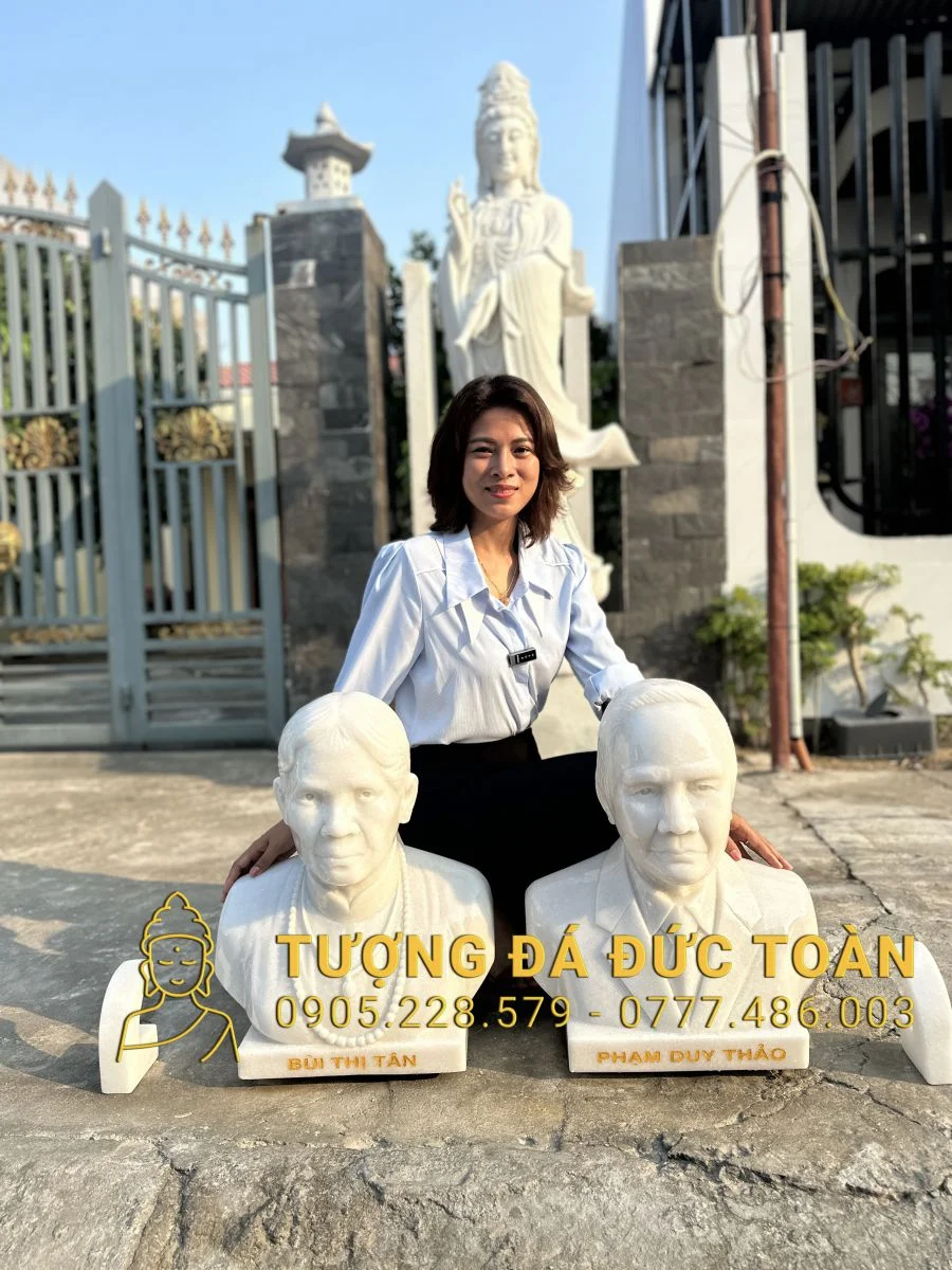 ĐIÊU KHẮC TƯỢNG CHÂN DUNG CỤ ÔNG & CỤ BÀ THEO YÊU CẦU