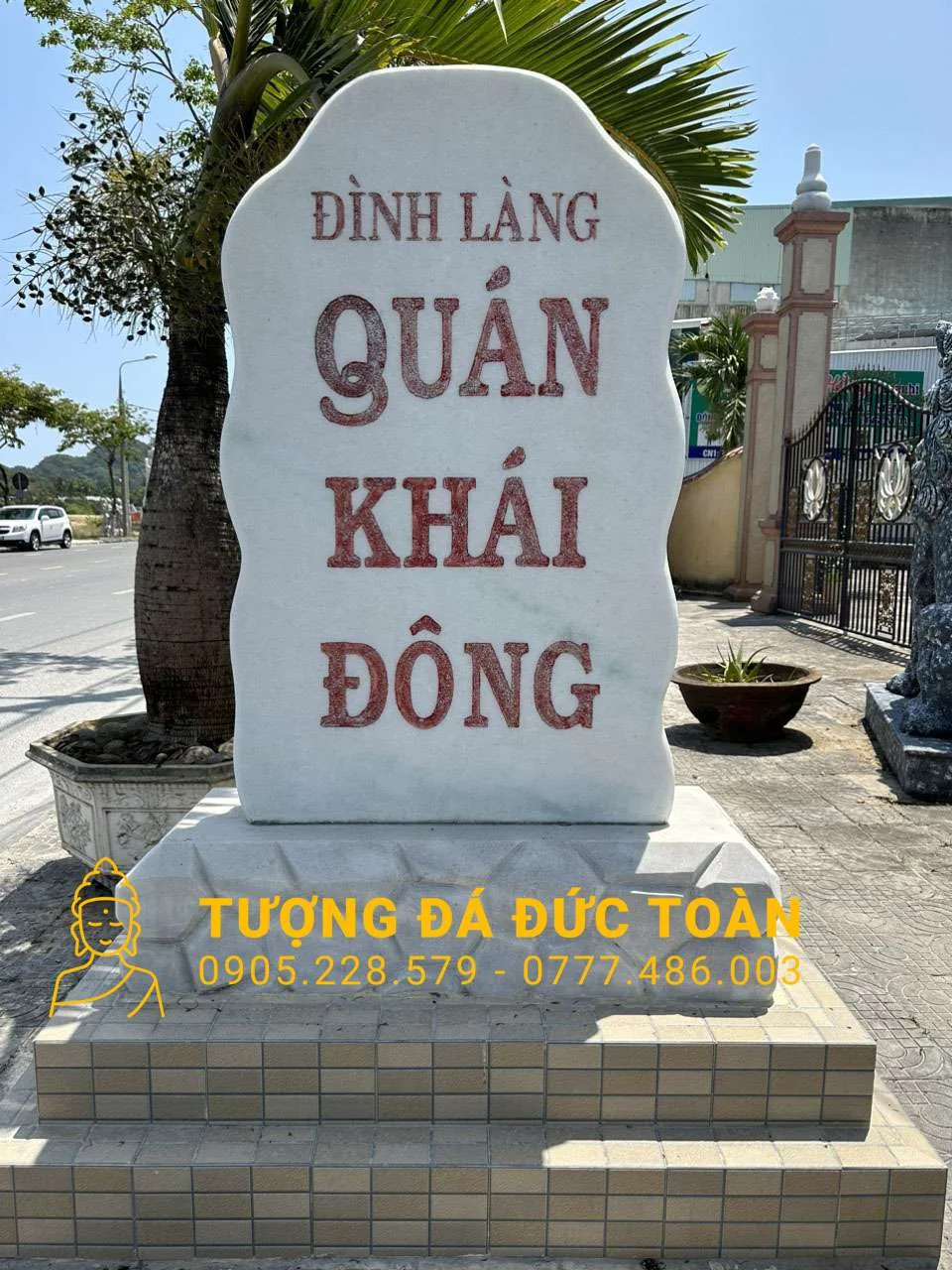 Bảng Hiệu Đá Cẩm Thạch Trắng – Vẻ Đẹp Tinh Khôi & Đẳng Cấp Thượng Lưu