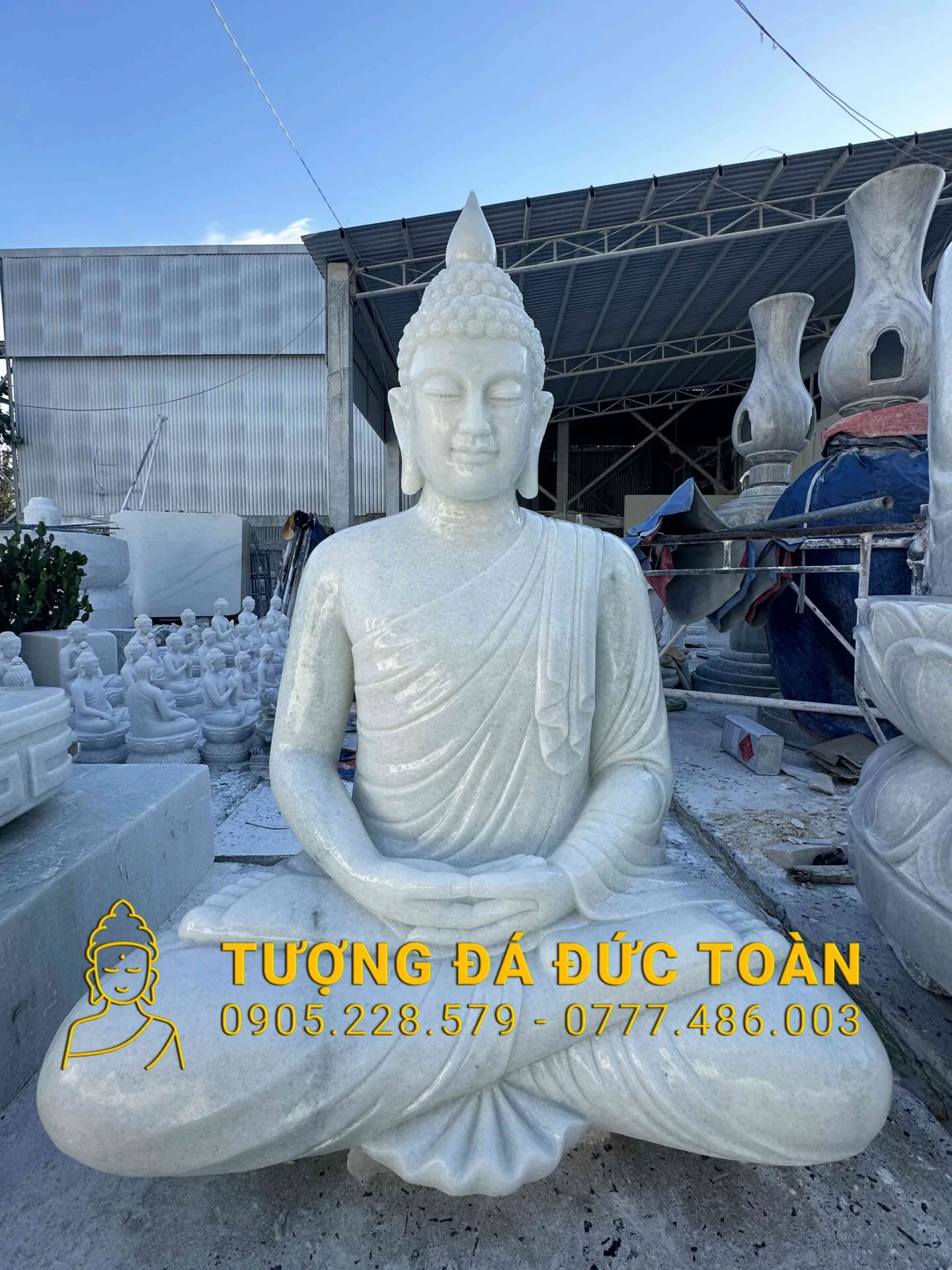 TƯỢNG PHẬT THÍCH CA MÂU NI MẪU THÁI LAN CAO 2M TCMN_26
