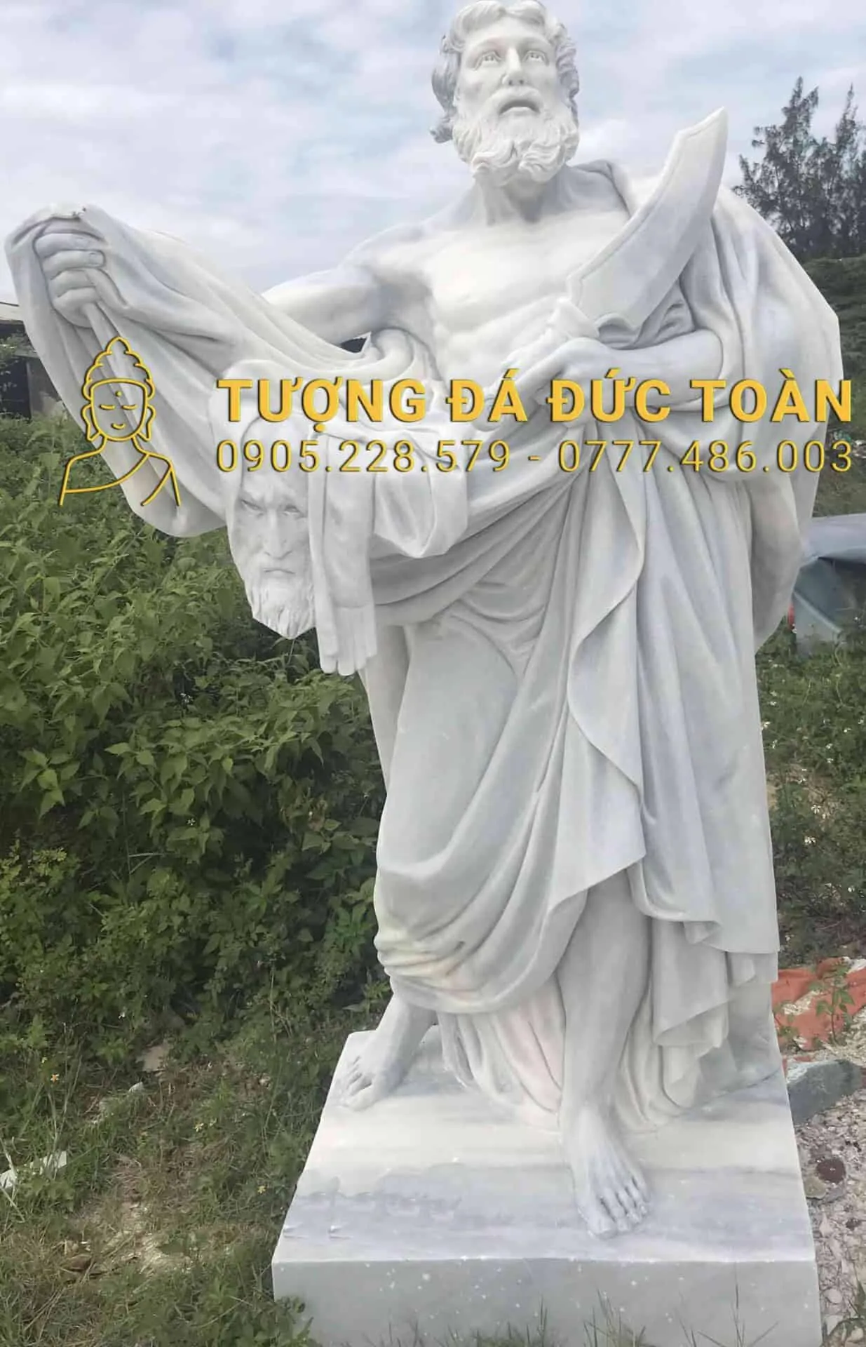 Bộ Tượng 12 Thánh Tông Đồ – Thánh Bartôlômêô Tông Đồ TTD_07: Biểu Tượng Của Đức Tin Sắt Son