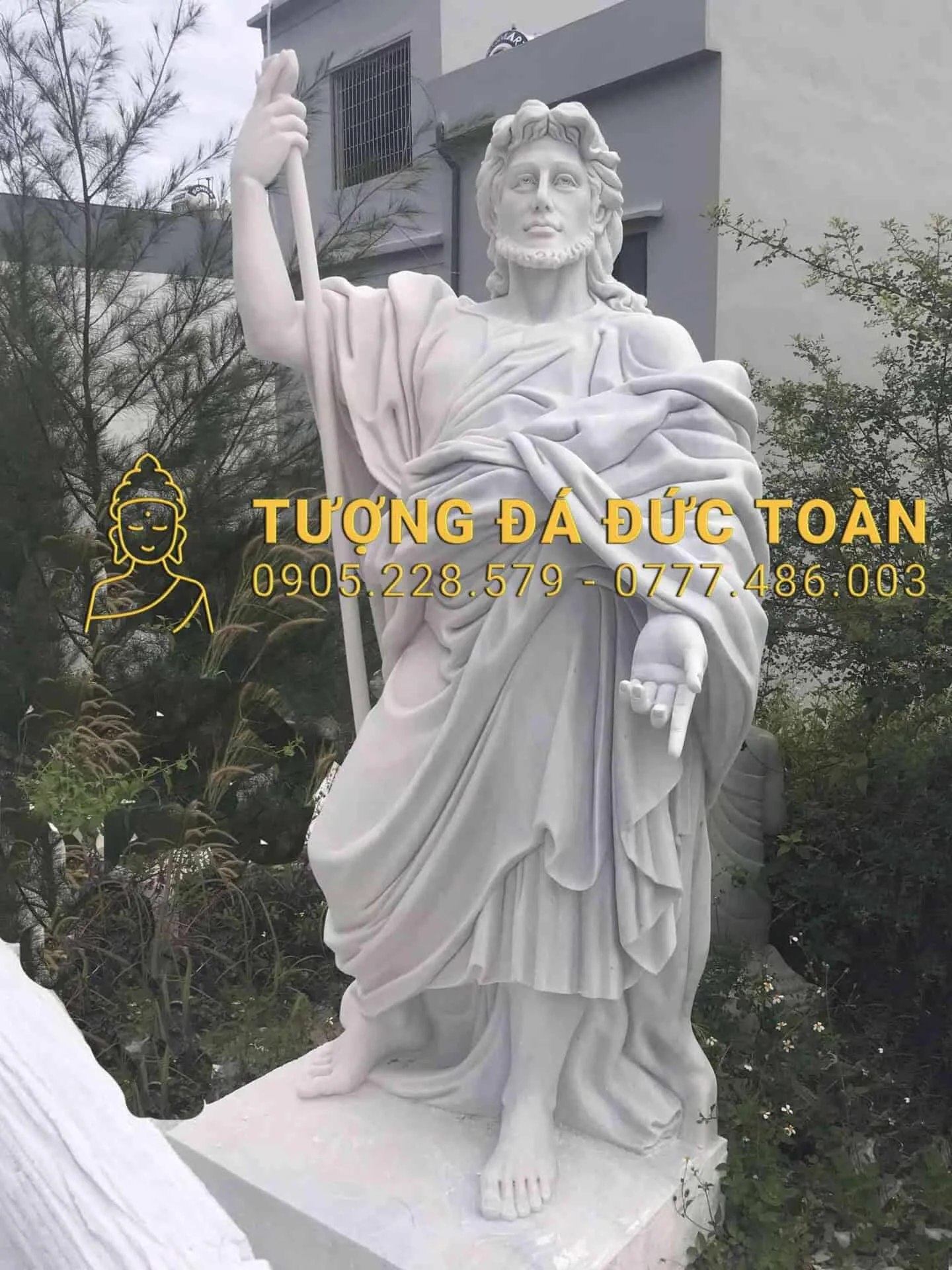 Bộ Tượng 12 Thánh Tông Đồ – Thánh Tôma Tông Đồ TTD_10: Biểu Tượng Của Đức Tin Vững Chãi