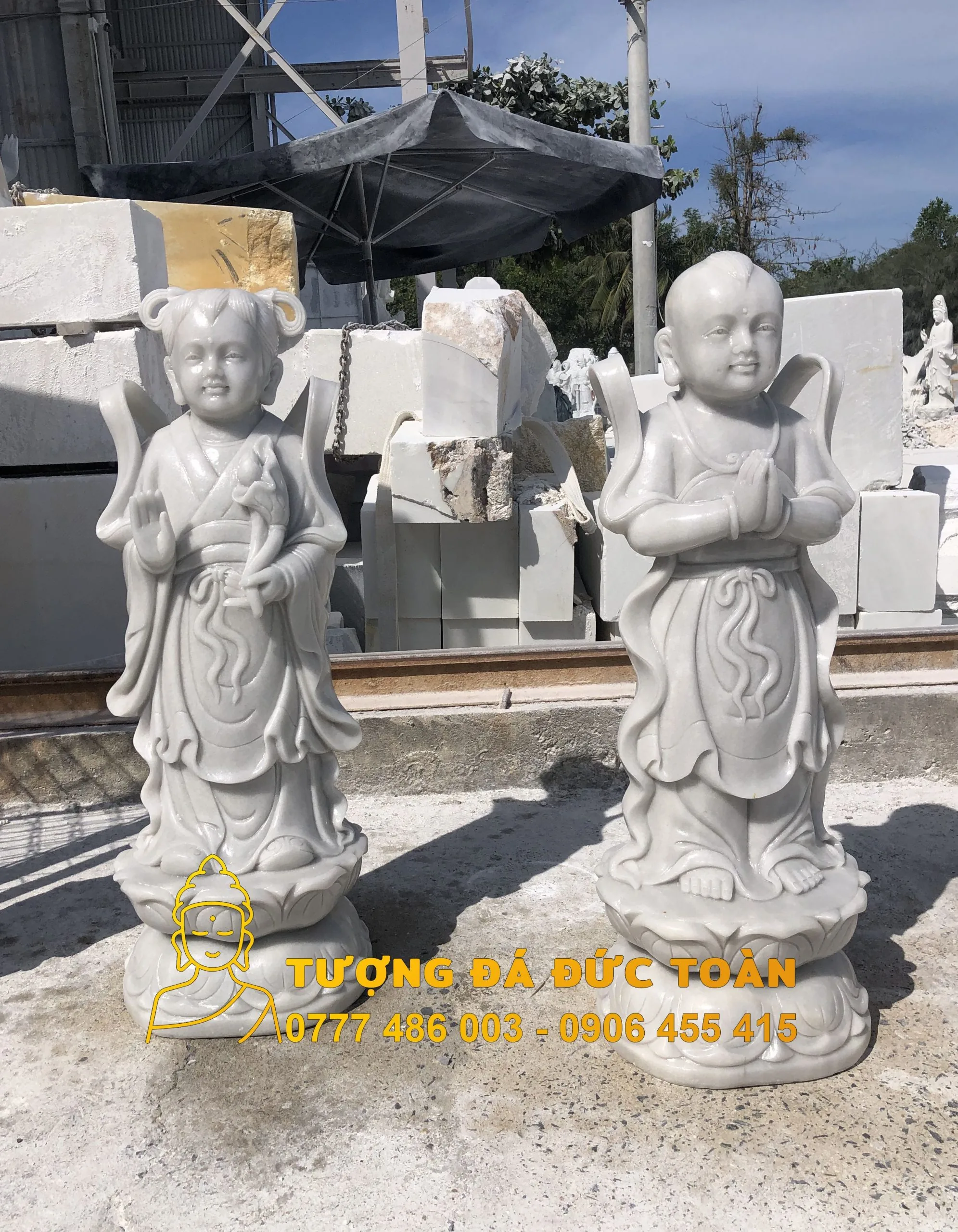 Tượng đá tự nhiên Thiện Tài Đồng Tử