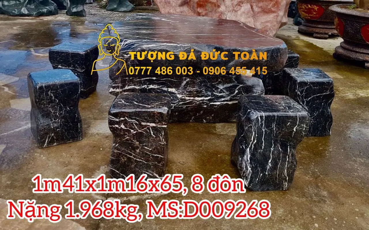 Bàn Ghế Đá Nguyên Khối Tự Nhiên Đẹp Nhất Đà Nẵng – Tinh Hoa Làng Nghề Non Nước