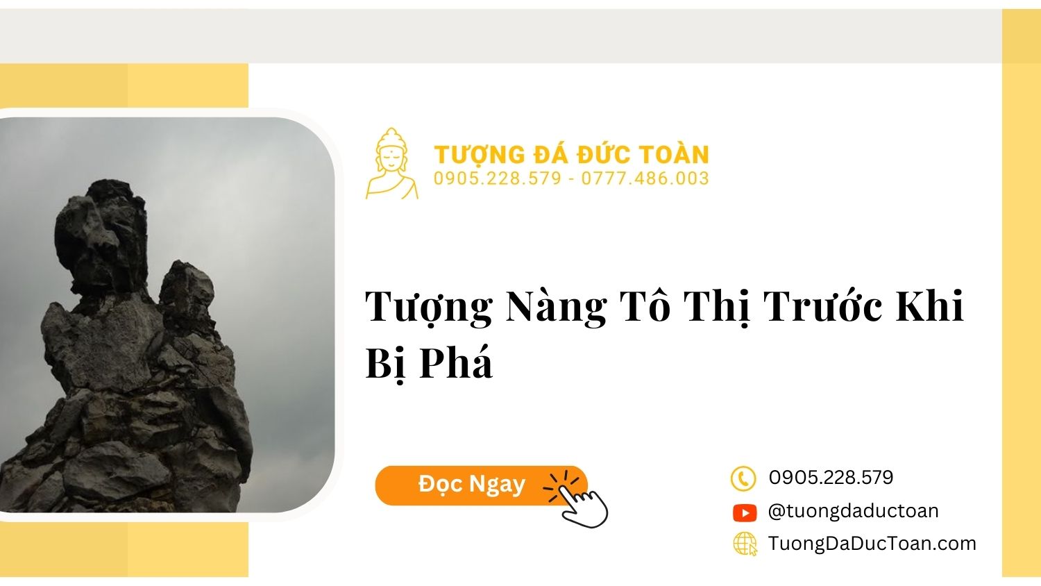 Tượng Nàng Tô Thị Trước Khi Bị Phá | Di tích Núi Tô Thị