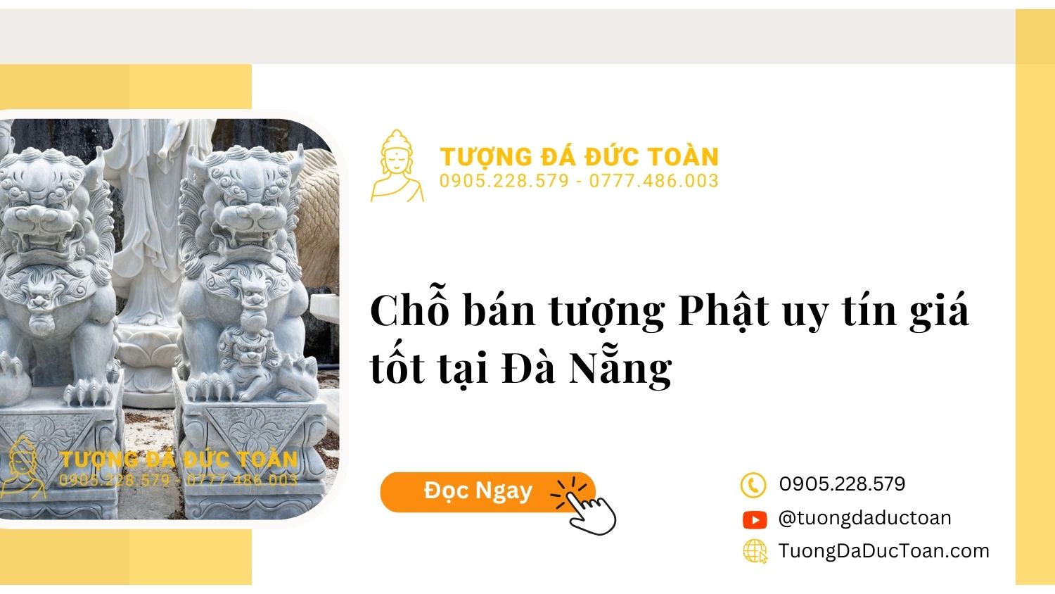 Top 3 Chỗ Bán Tượng Phật Uy Tín Giá Tốt Tại Đà Nẵng
