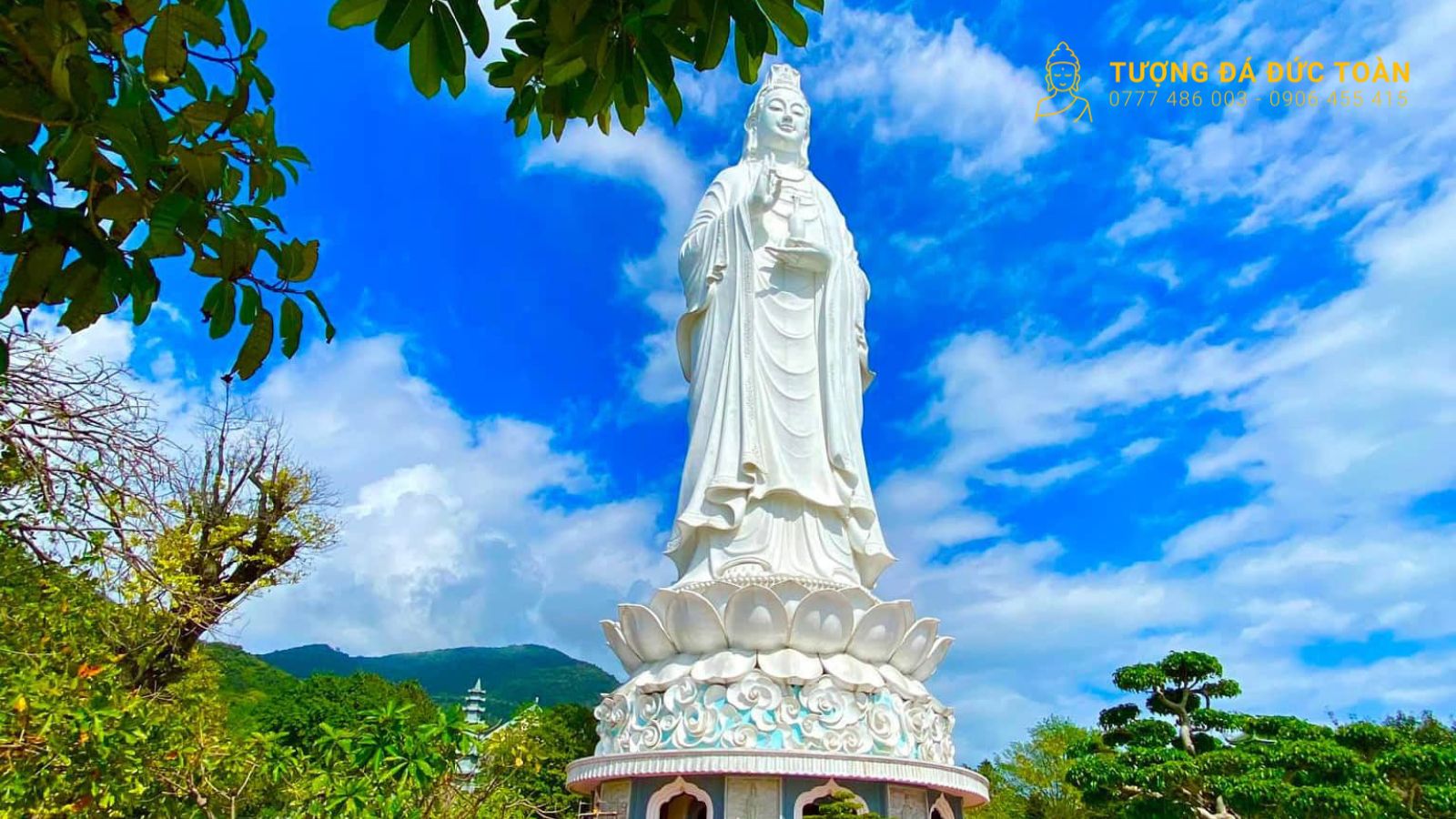 Giá vé vào cổng chùa Linh Ứng để check in Tượng Phật