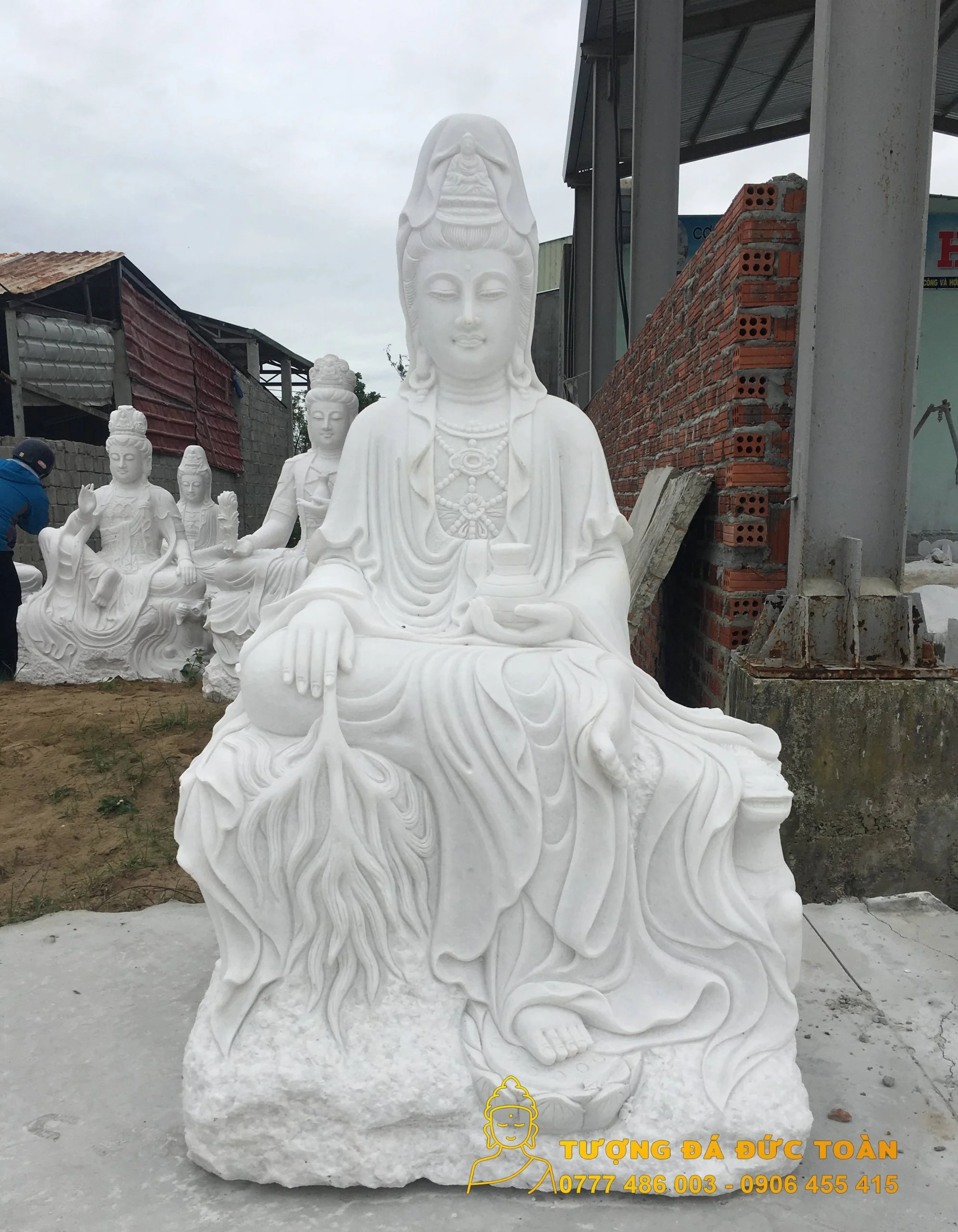 Tượng Phật Quan Âm Tự Tại Đẹp Nhất Đà Nẵng