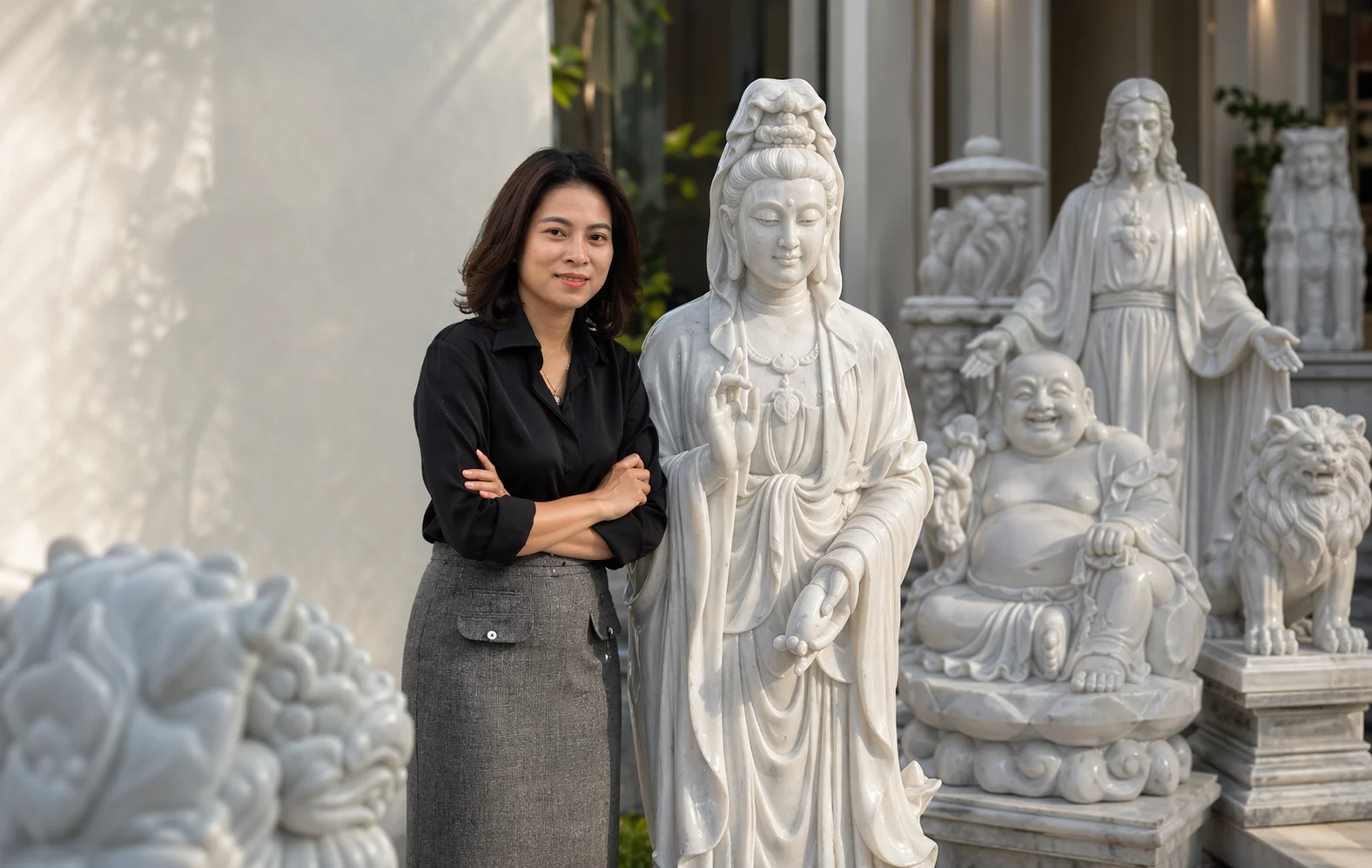 Tượng Phật Đá