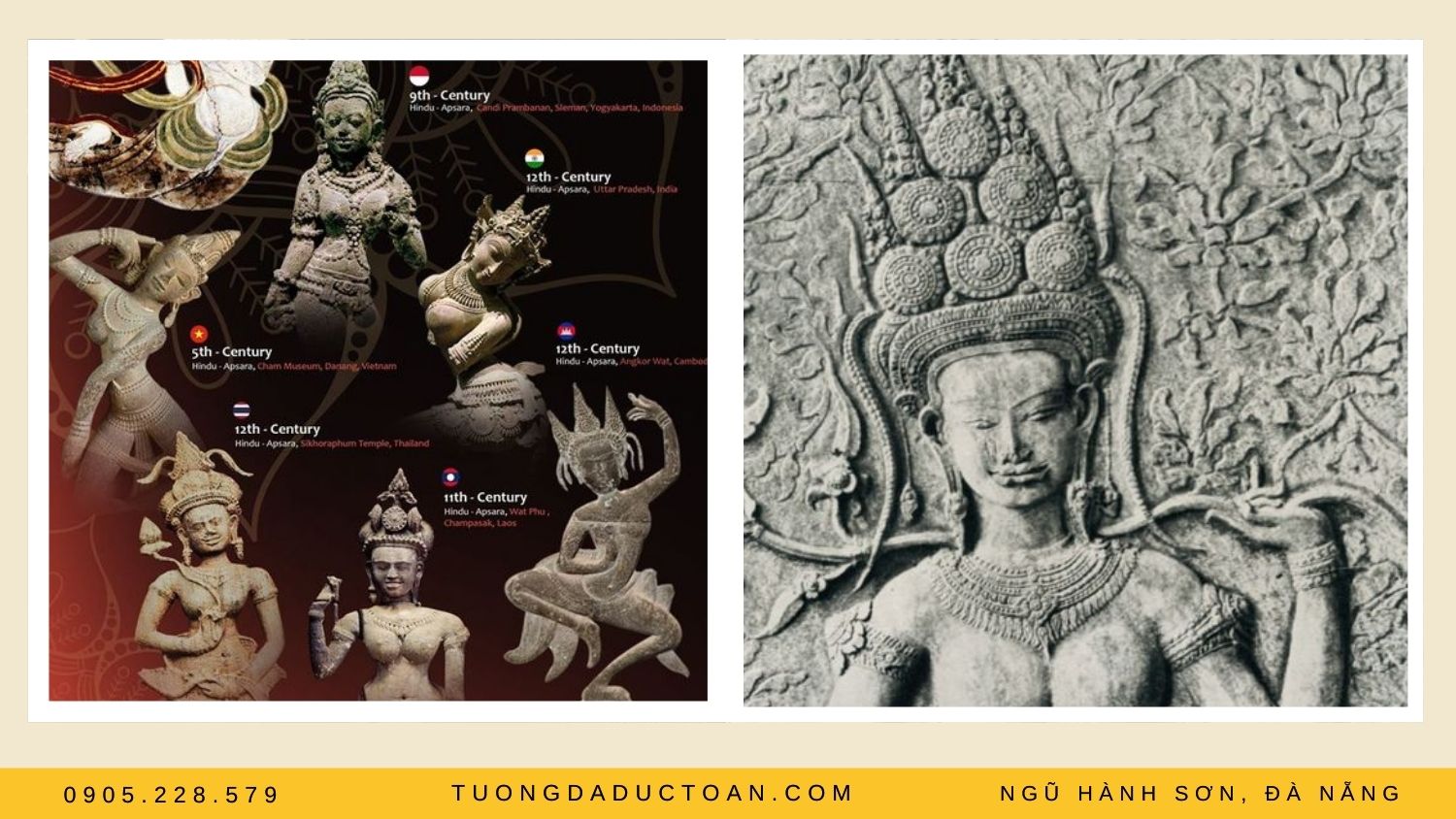 tượng tiên nữ Apsara