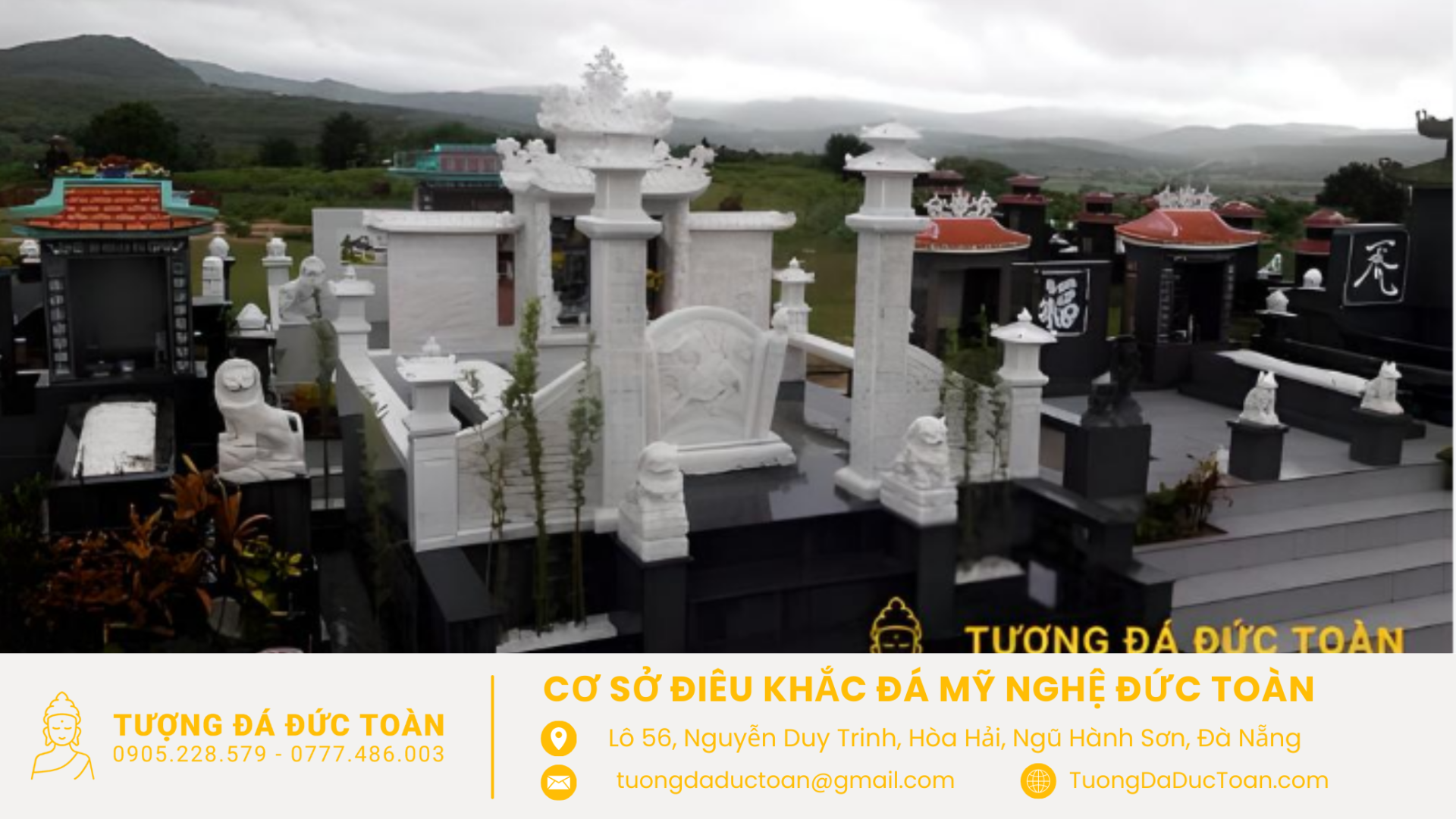 50+ mẫu mộ đá nhập khẩu uy tín - Lăng mộ đá đẹp tại Quảng Ngãi