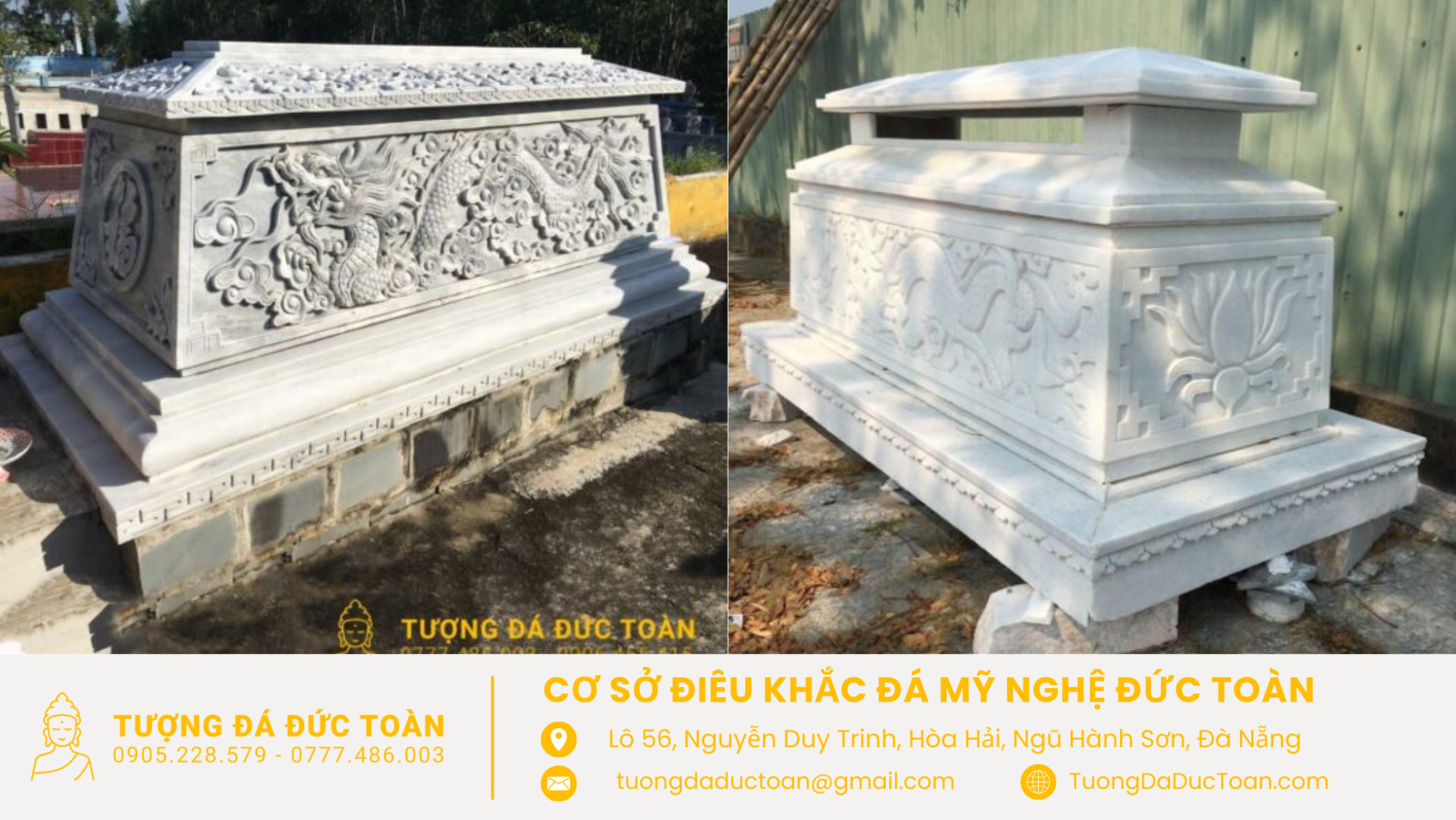 50+ mẫu mộ đá nhập khẩu uy tín -  Lăng mộ đá đẹp tại Quảng Ngãi