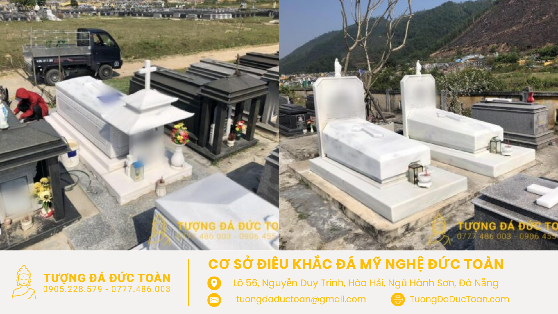 50+ mẫu mộ đá nhập khẩu uy tín - Lăng mộ đá đẹp tại Quảng Ngãi