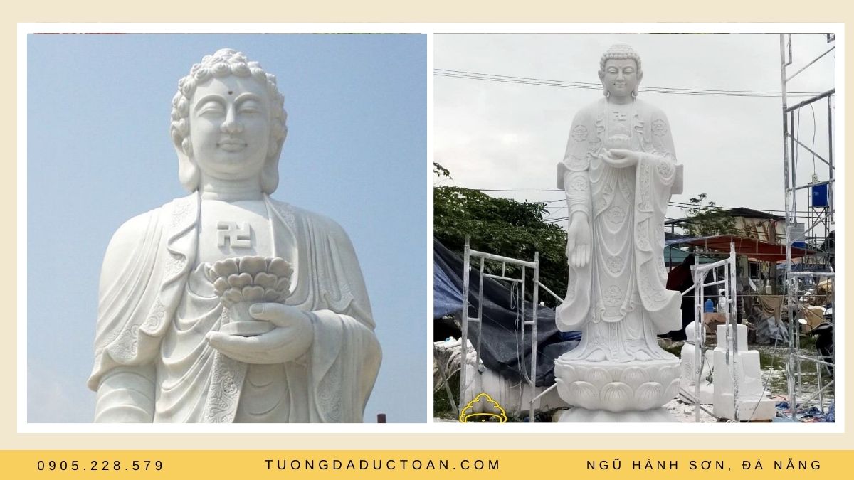 Mẫu tượng Phật A Di Đà